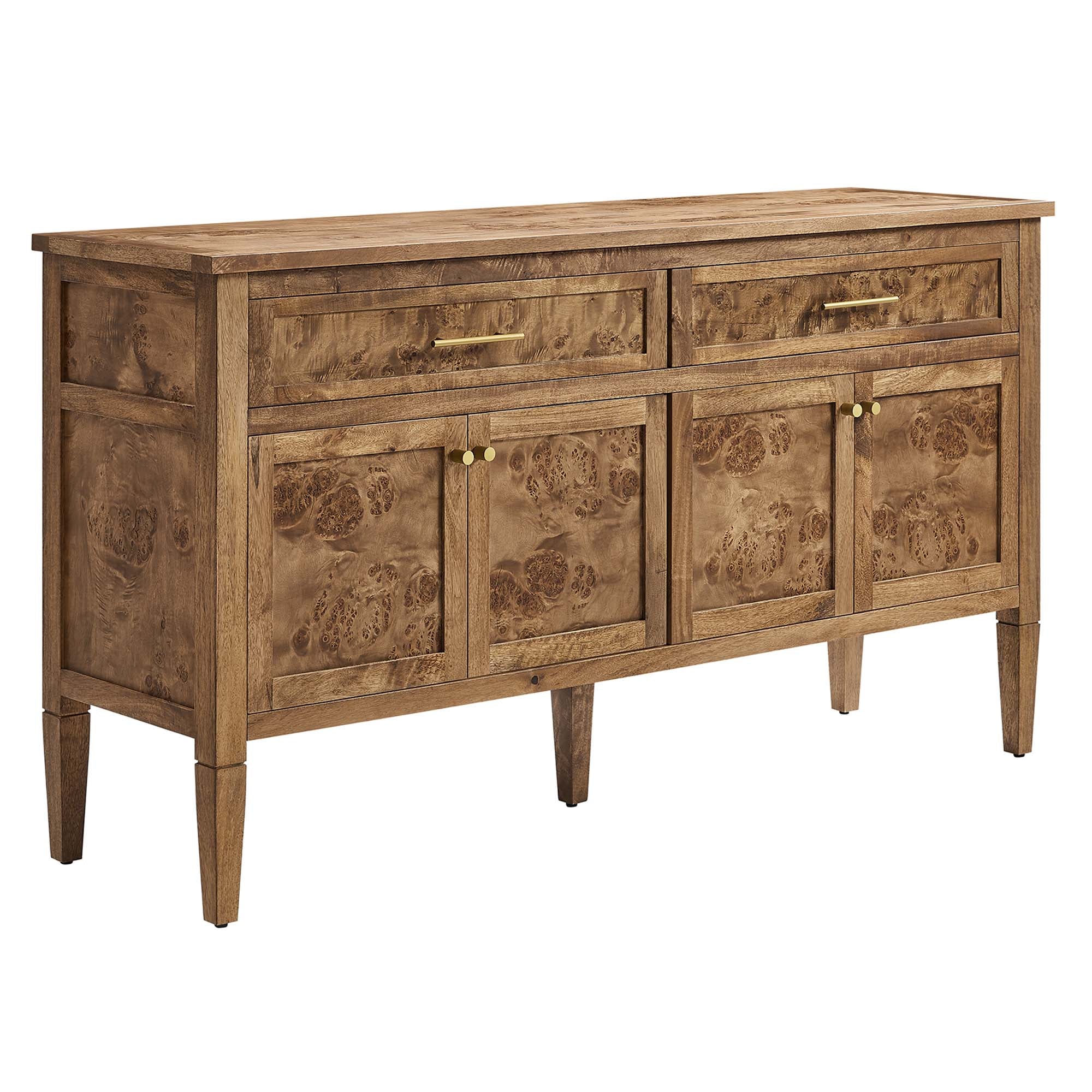 Elysian 62" Wood Sideboard, Brown