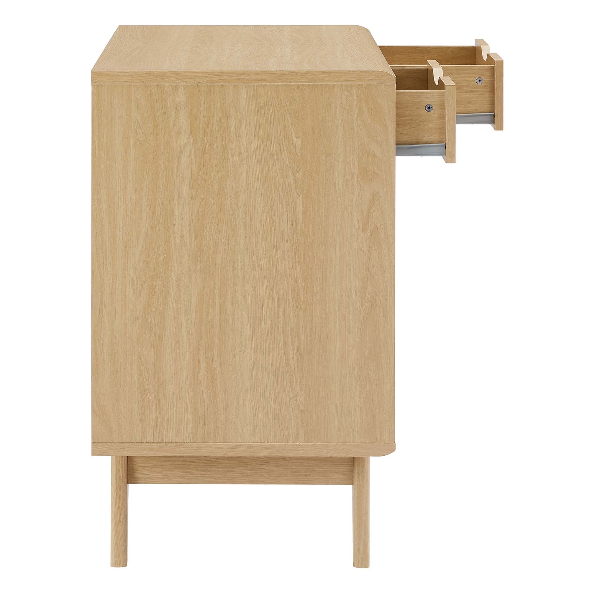 Render Cat Cabinet, Oak