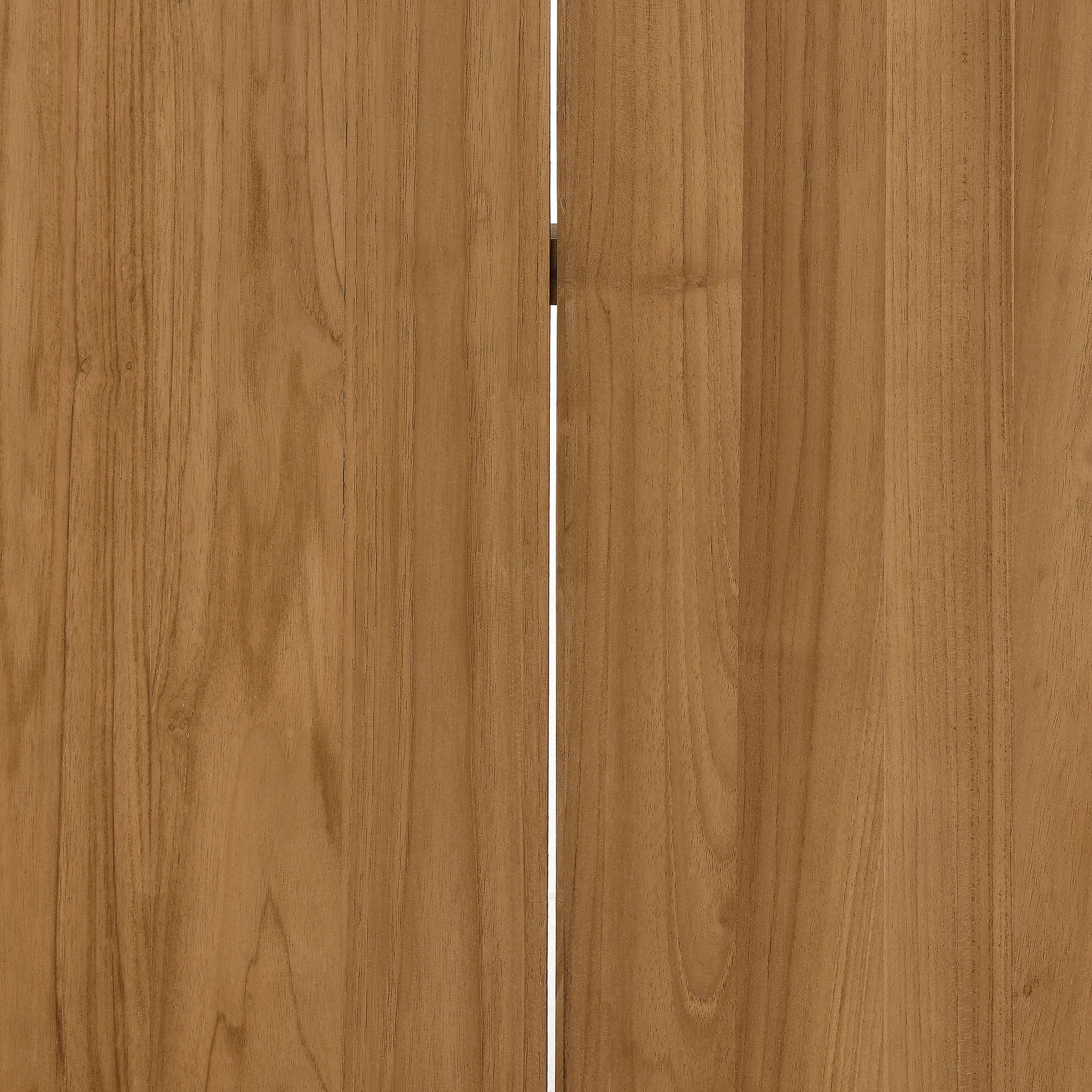 Vienna 46" Square Outdoor Patio Teak Wood Dining Table, Natural