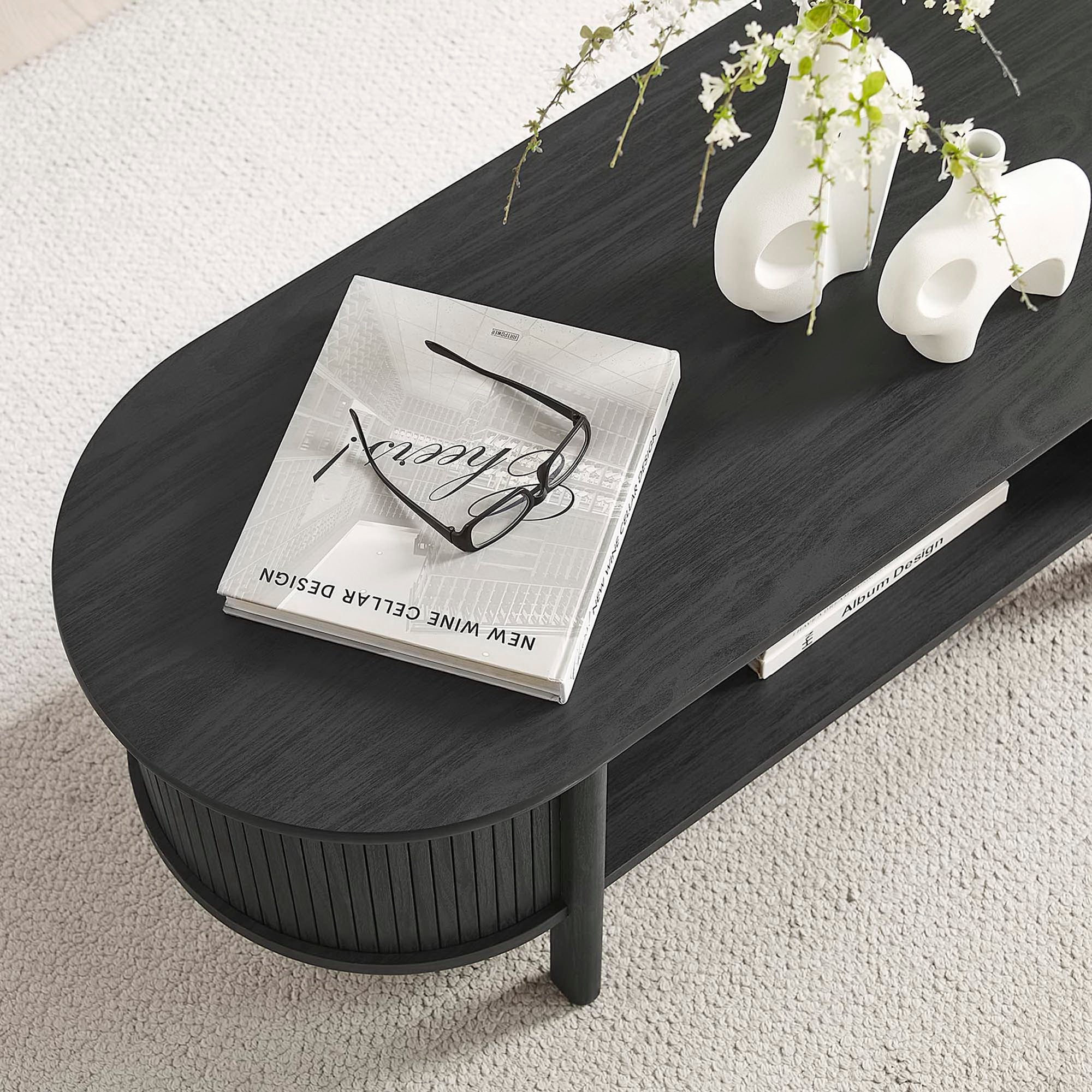 Cadence Coffee Table, Black