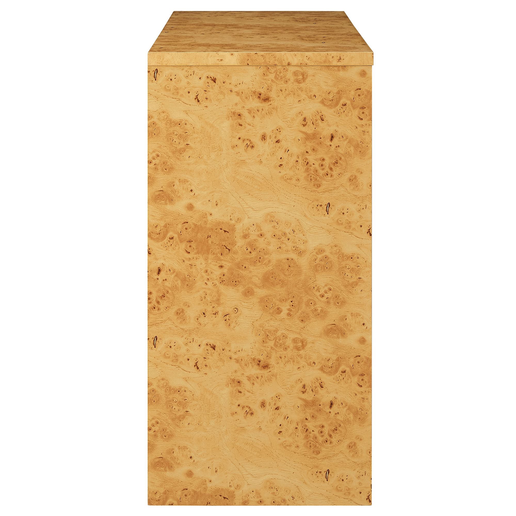 Hudson 40" Burl Wood Sideboard, Natural