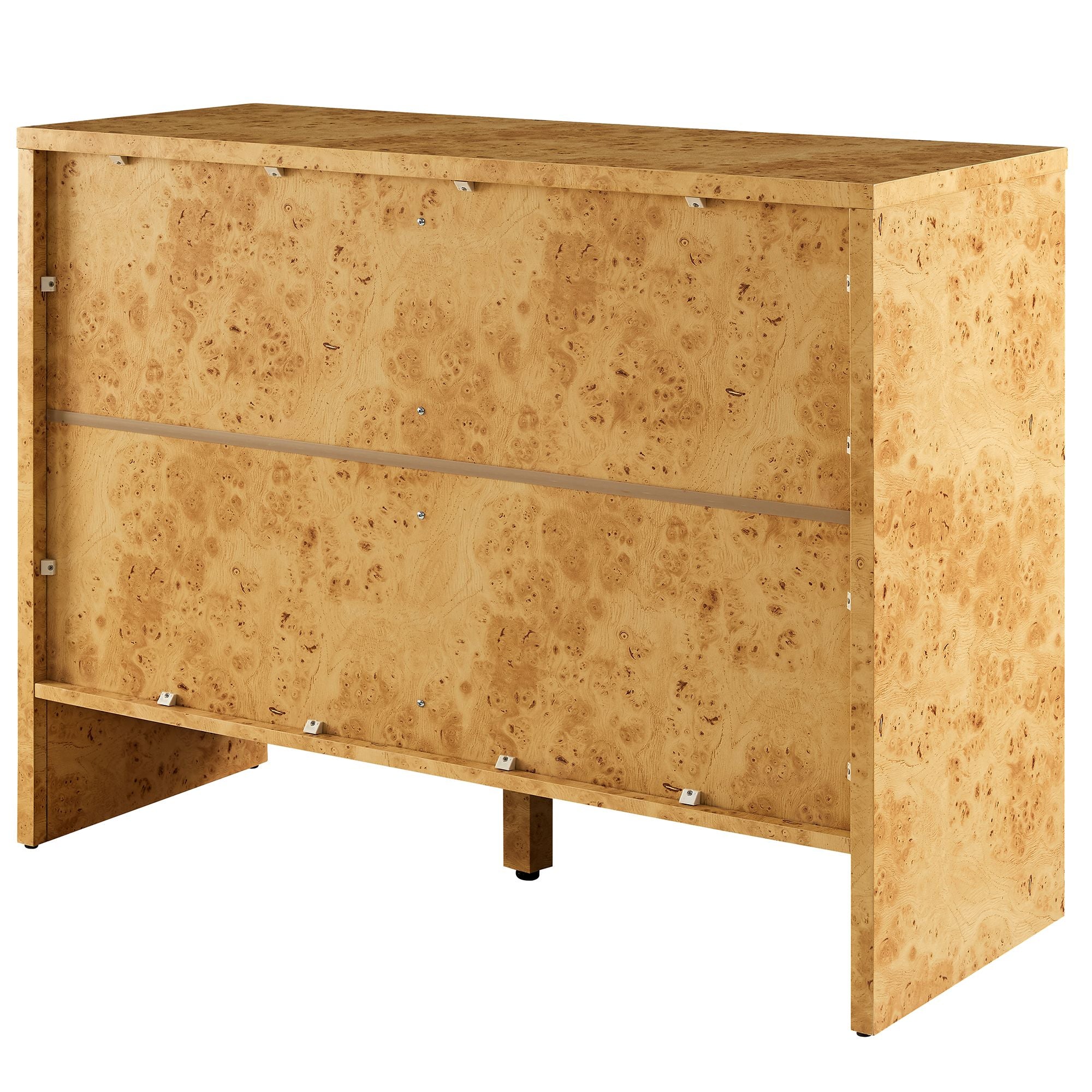 Hudson 40" Burl Wood Sideboard, Natural
