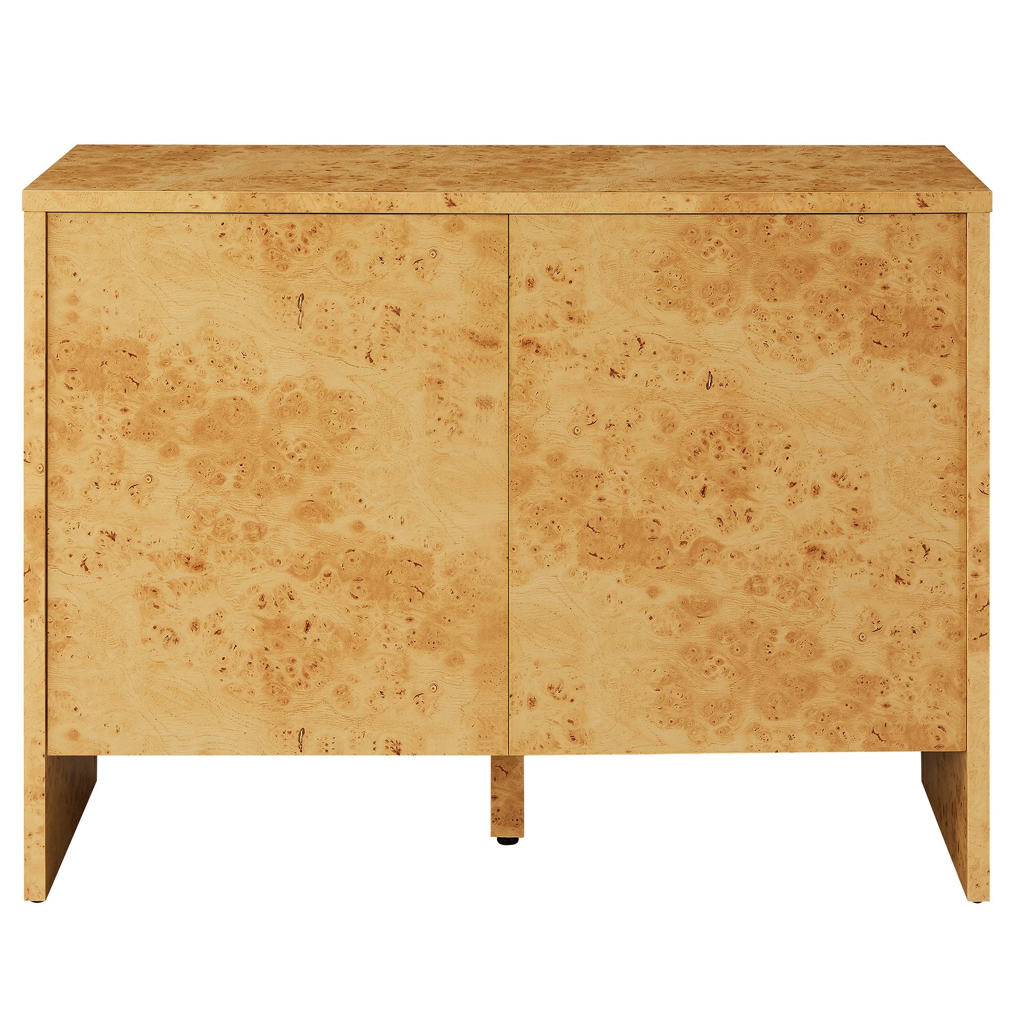 Hudson 40" Burl Wood Sideboard, Natural
