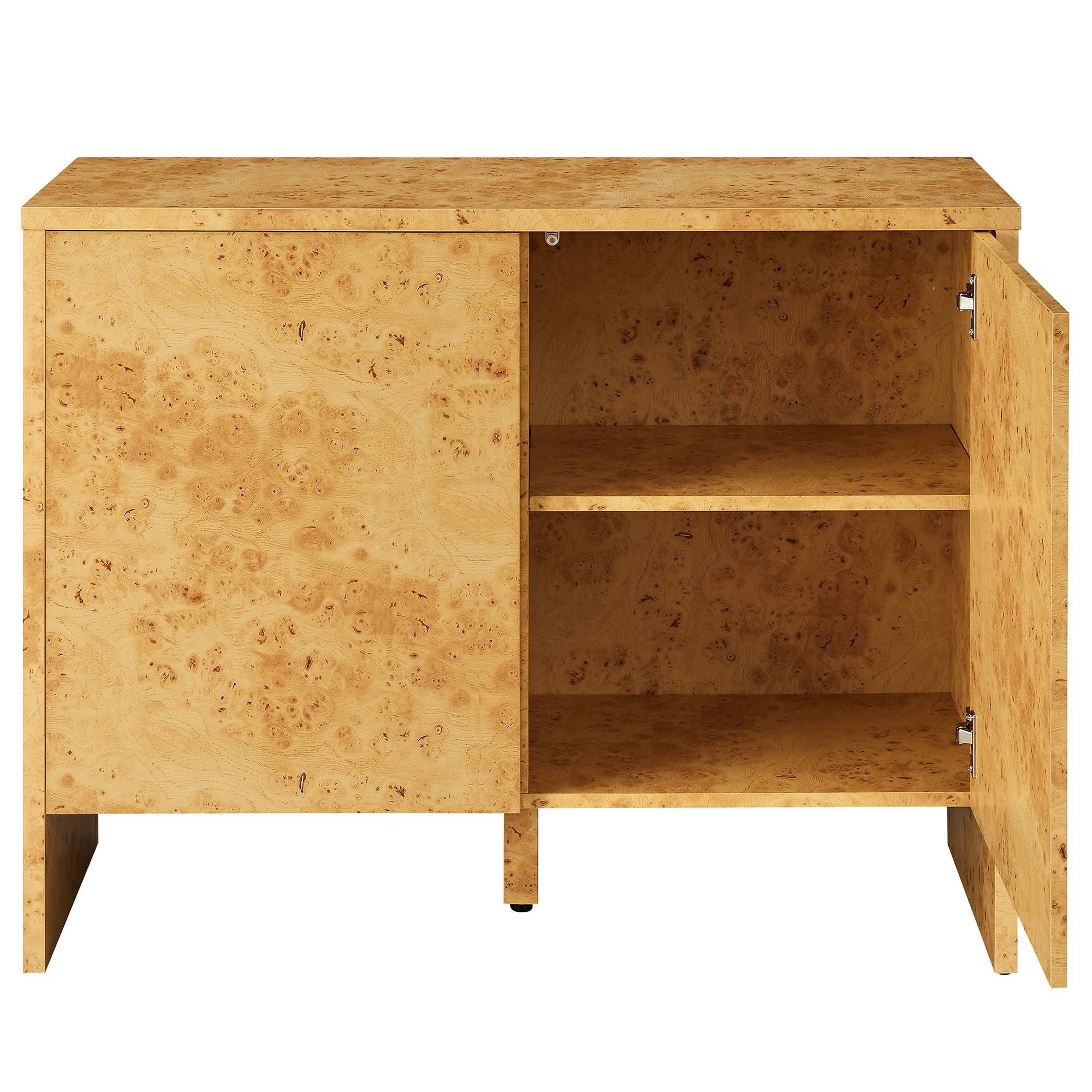 Hudson 40" Burl Wood Sideboard, Natural