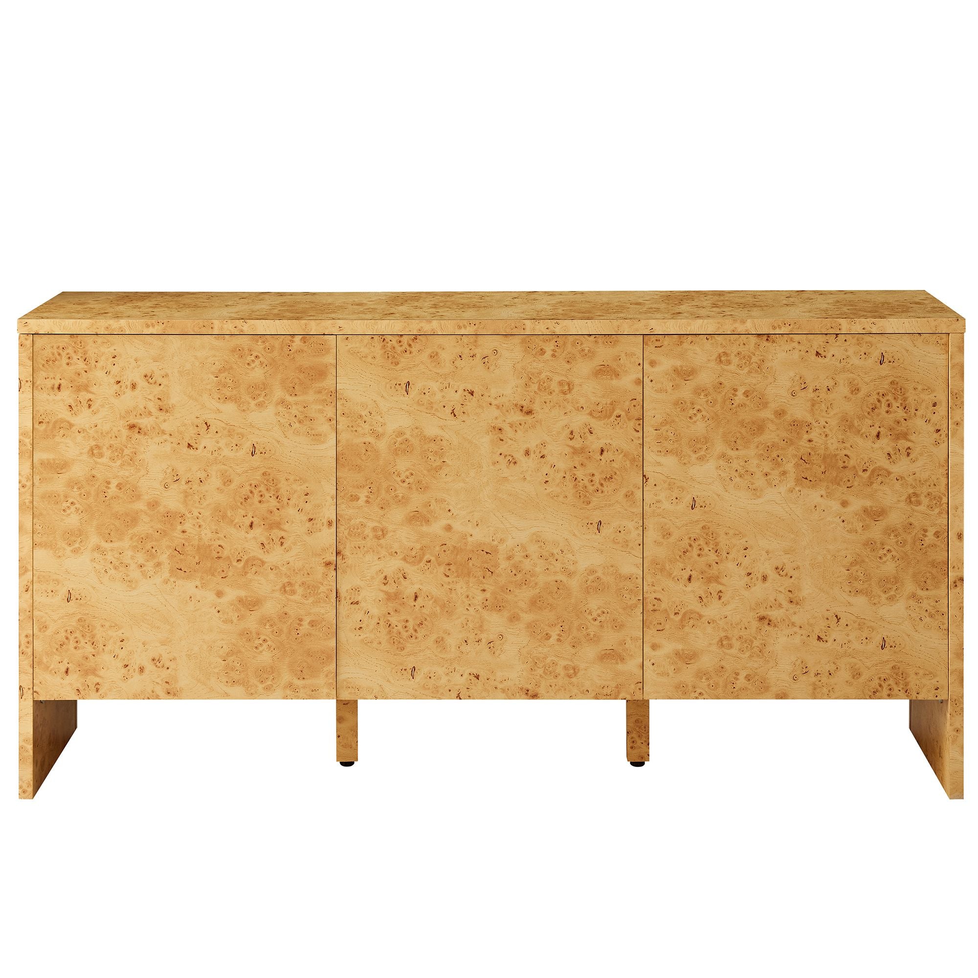 Hudson 60" Burl Wood Sideboard, Natural