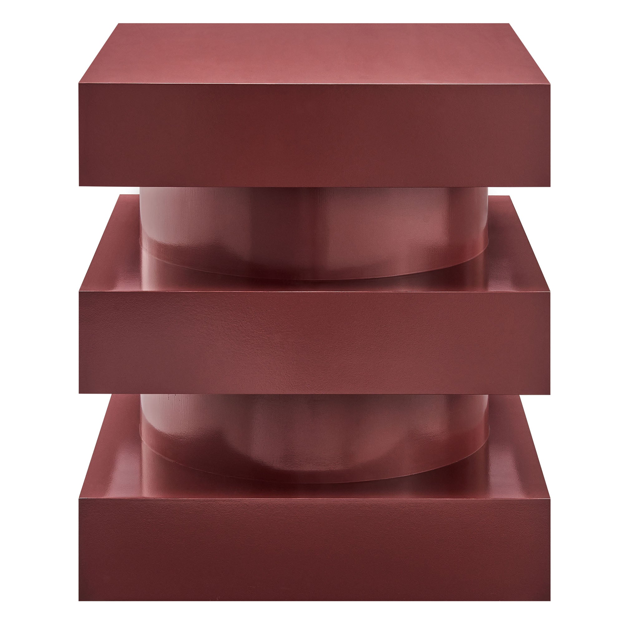 Perpetuate Totem End Table, Spiced Apple