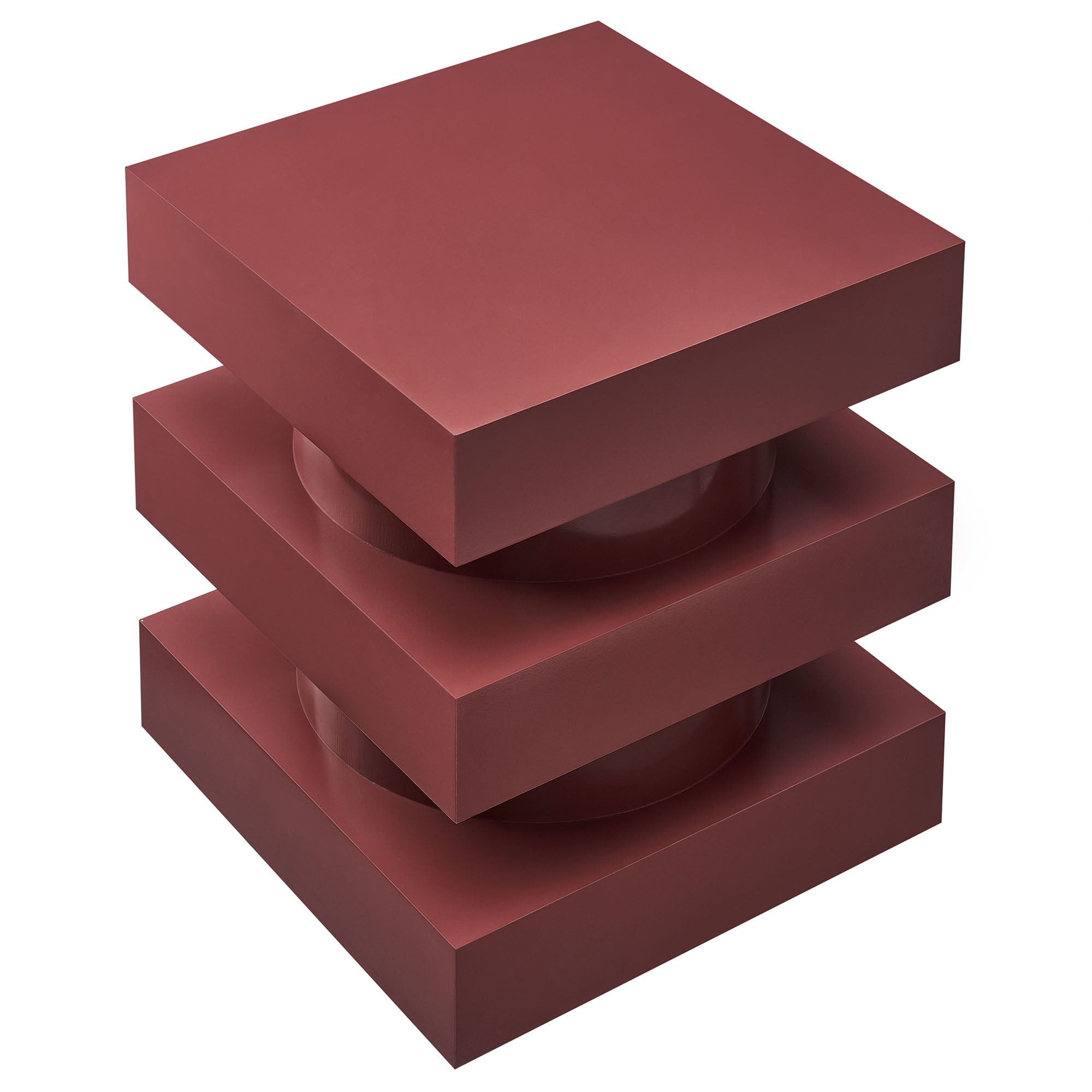 Perpetuate Totem End Table, Spiced Apple