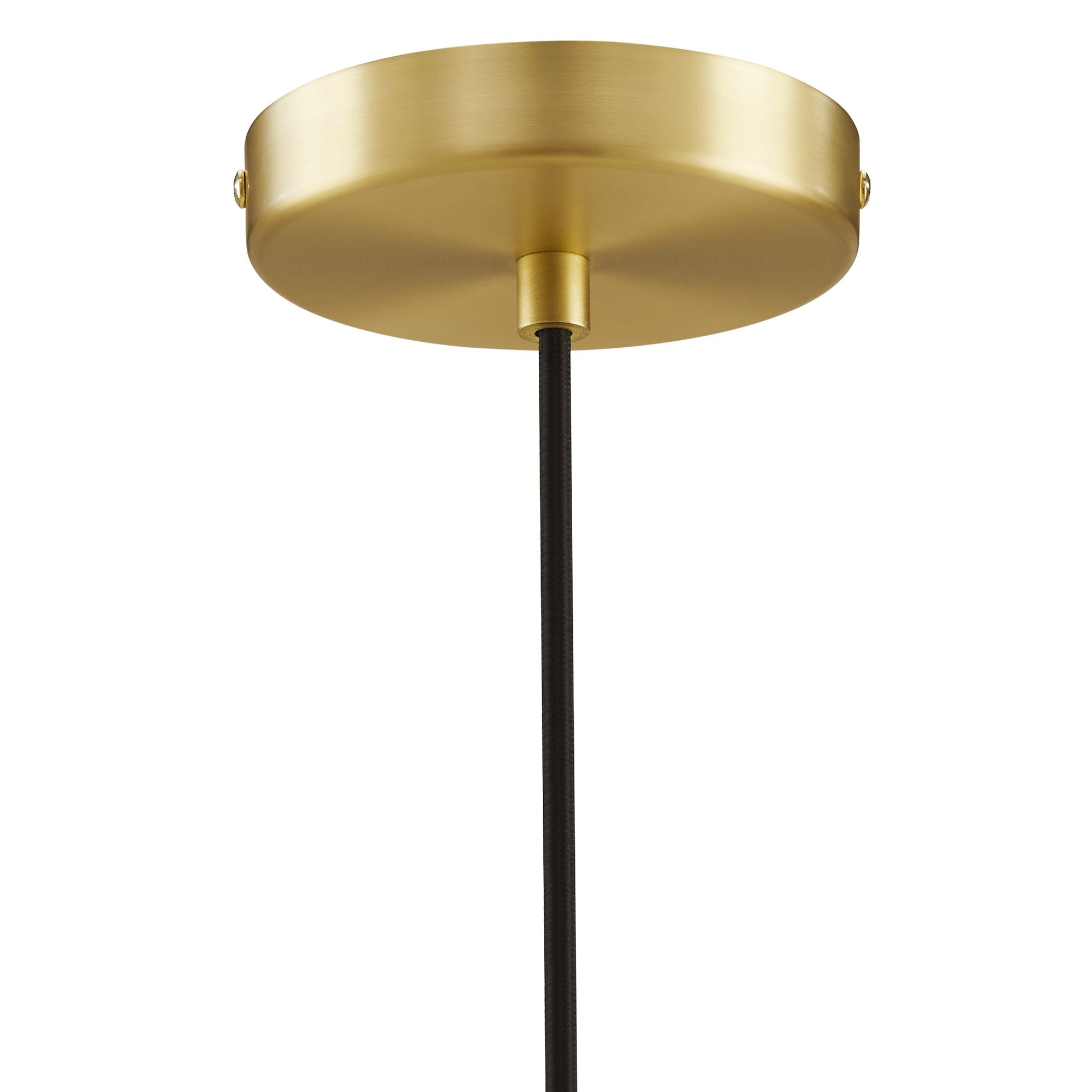 Eclipse Globe Pendant Light, Brass