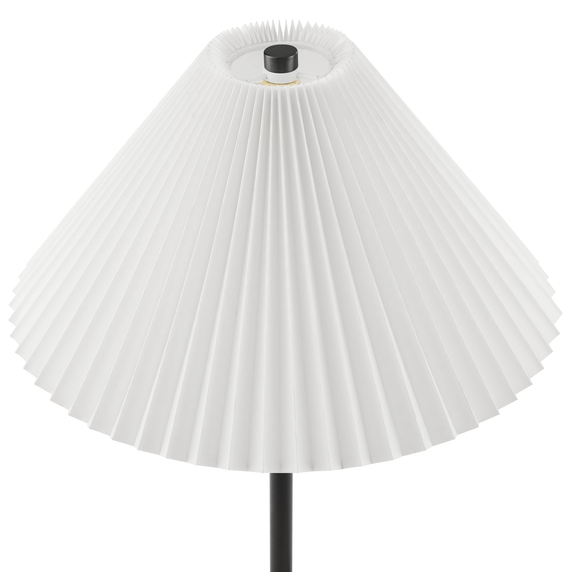 Illusion Marble Dome Floor Lamp, Black