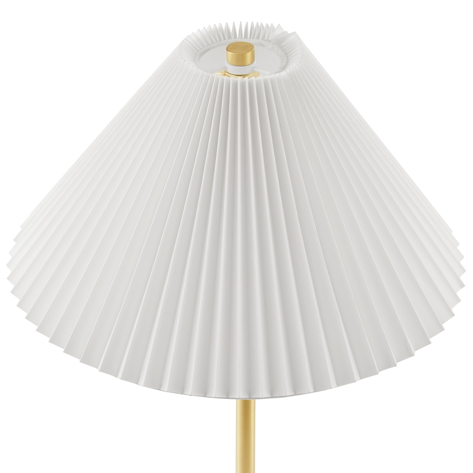Illusion Marble Dome Floor Lamp, Brass