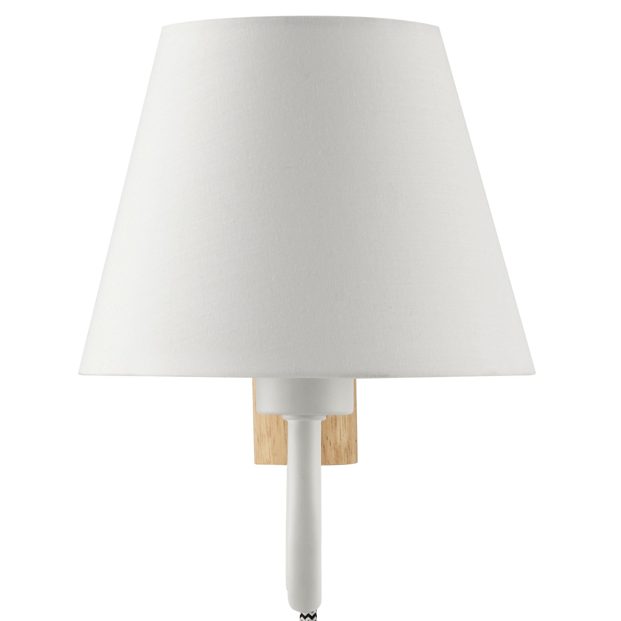 Sunlit Squiggle Arm Wall Sconce, Natural White