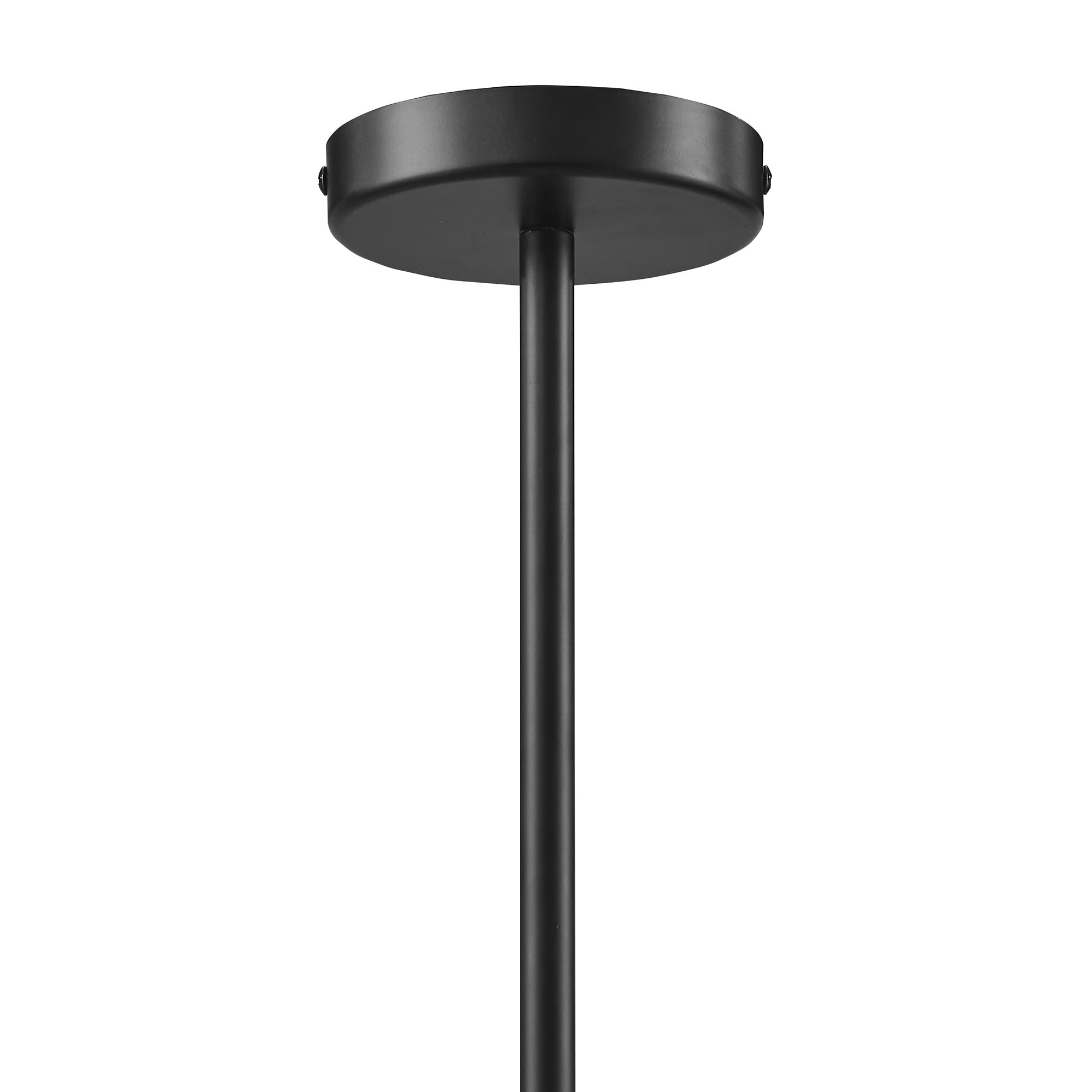 Sunlit Squiggle 4-Arm Pendant Light, Walnut Black