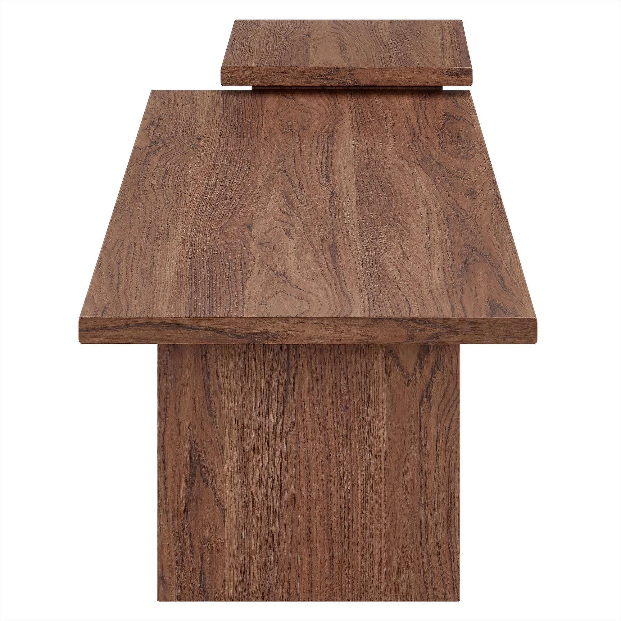 Render Nesting Coffee Tables Set of 2, Walnut