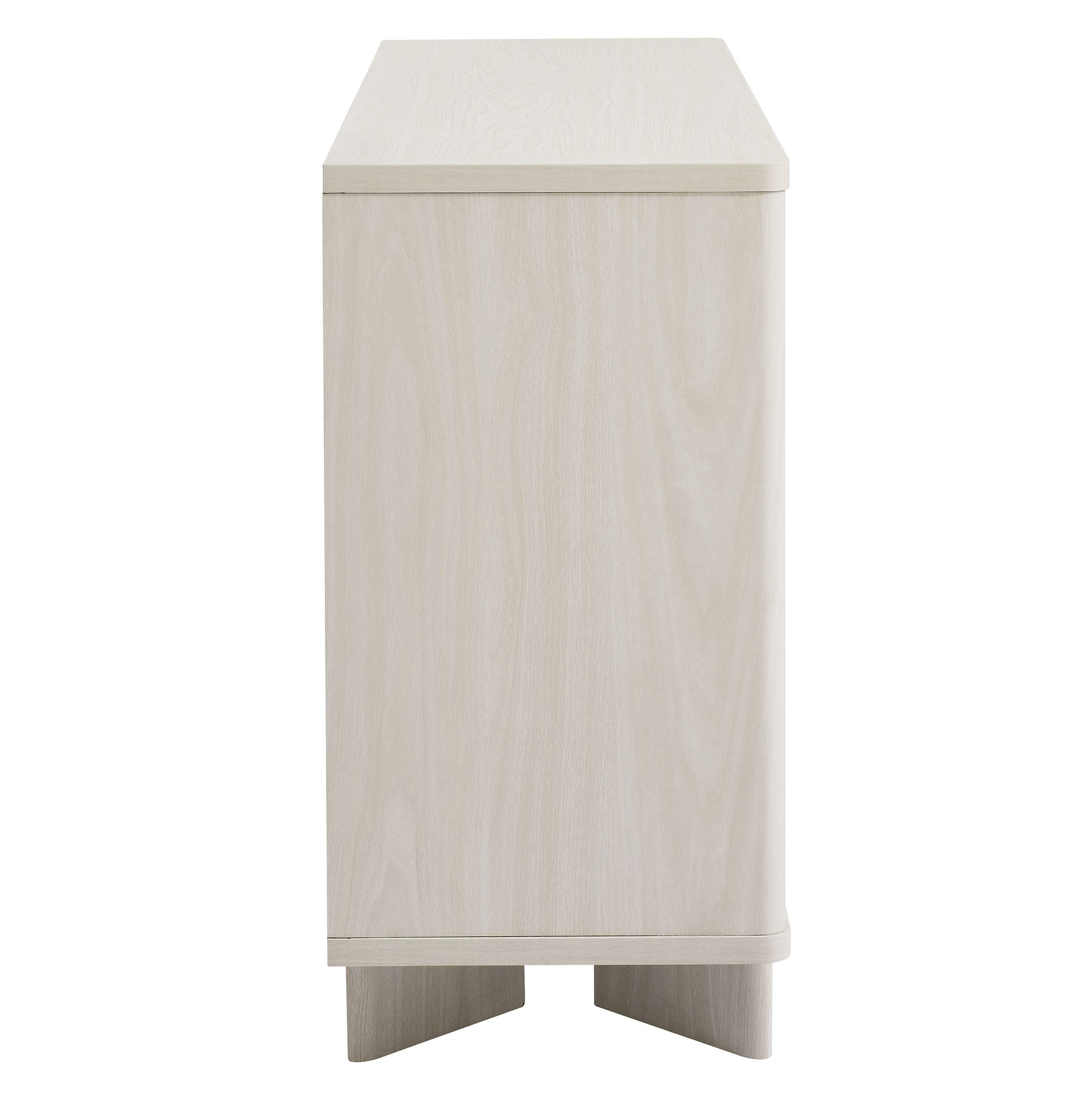 Flux Arched 3-Door Sideboard, White Wash