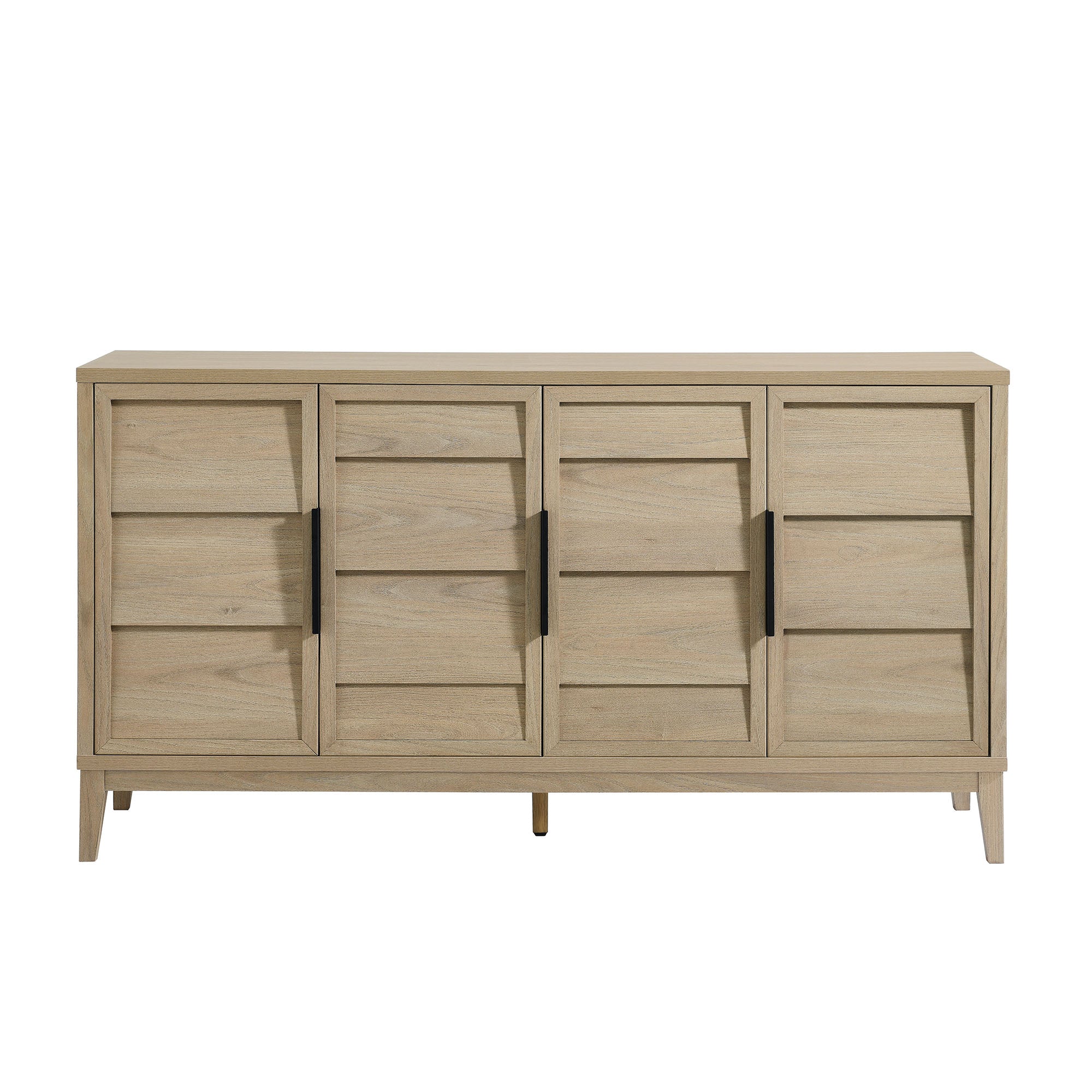 Sinya 4-Door Sideboard, Light Oak