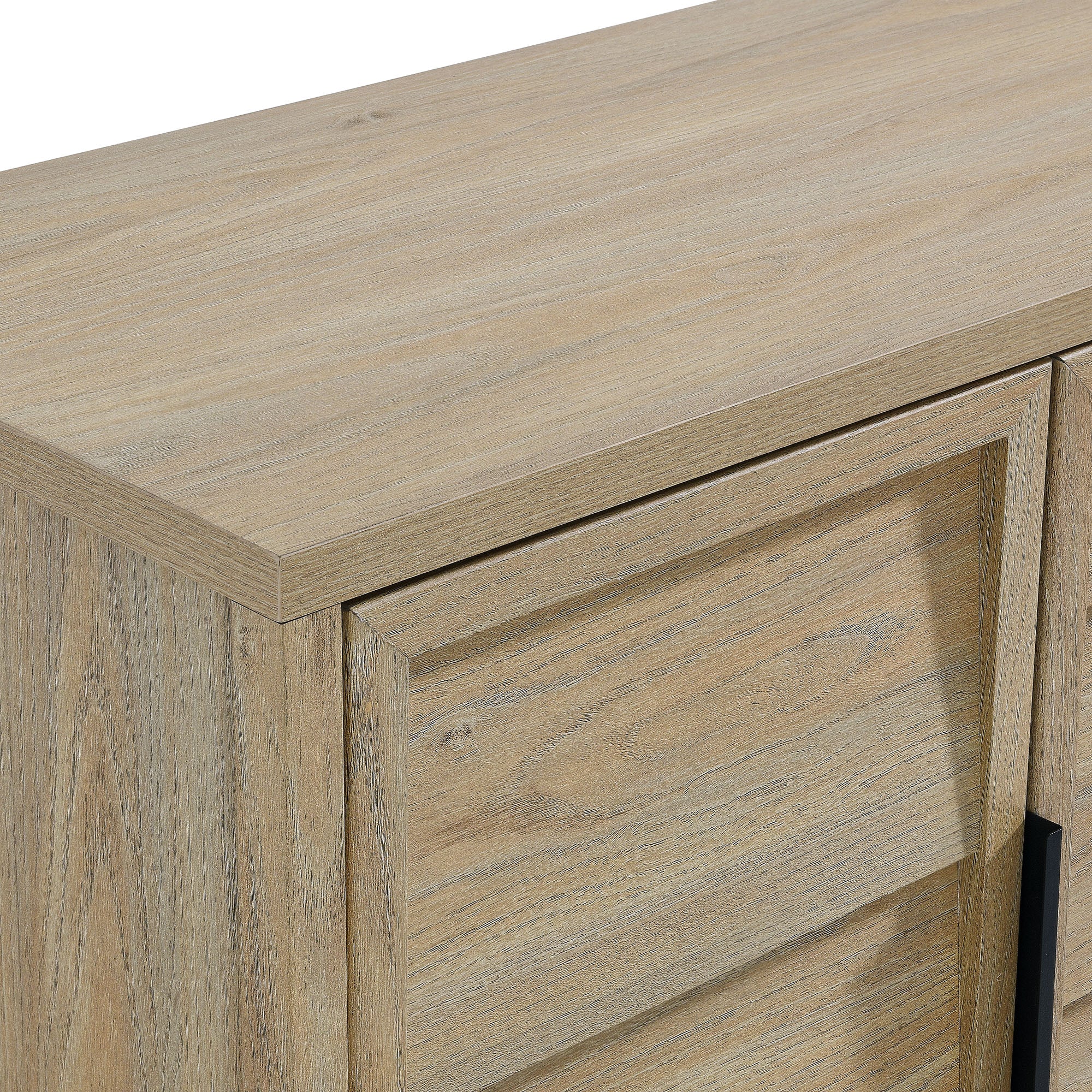Sinya 4-Door Sideboard, Light Oak