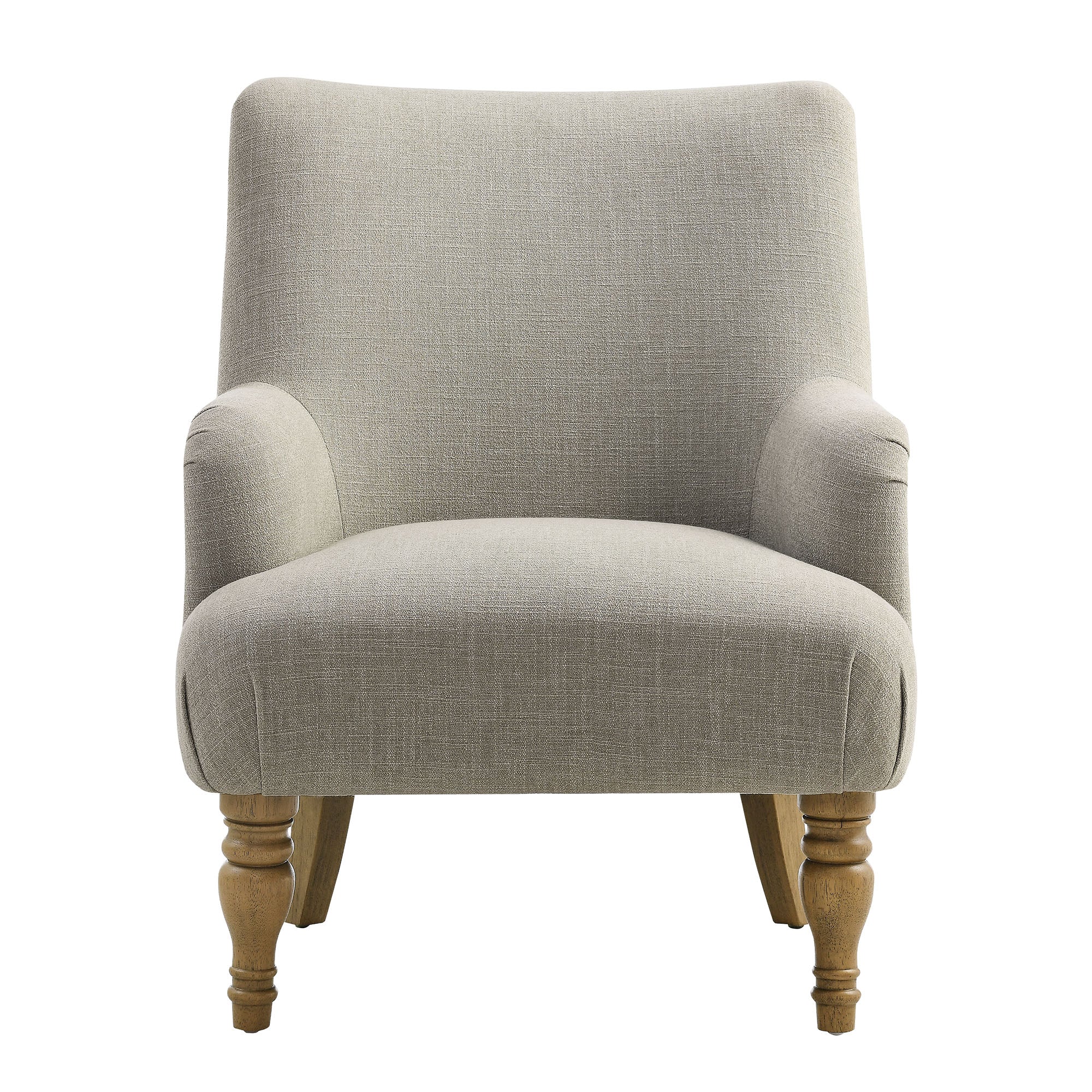 Ellington Fabric Upholstered Accent Armchair, Linen