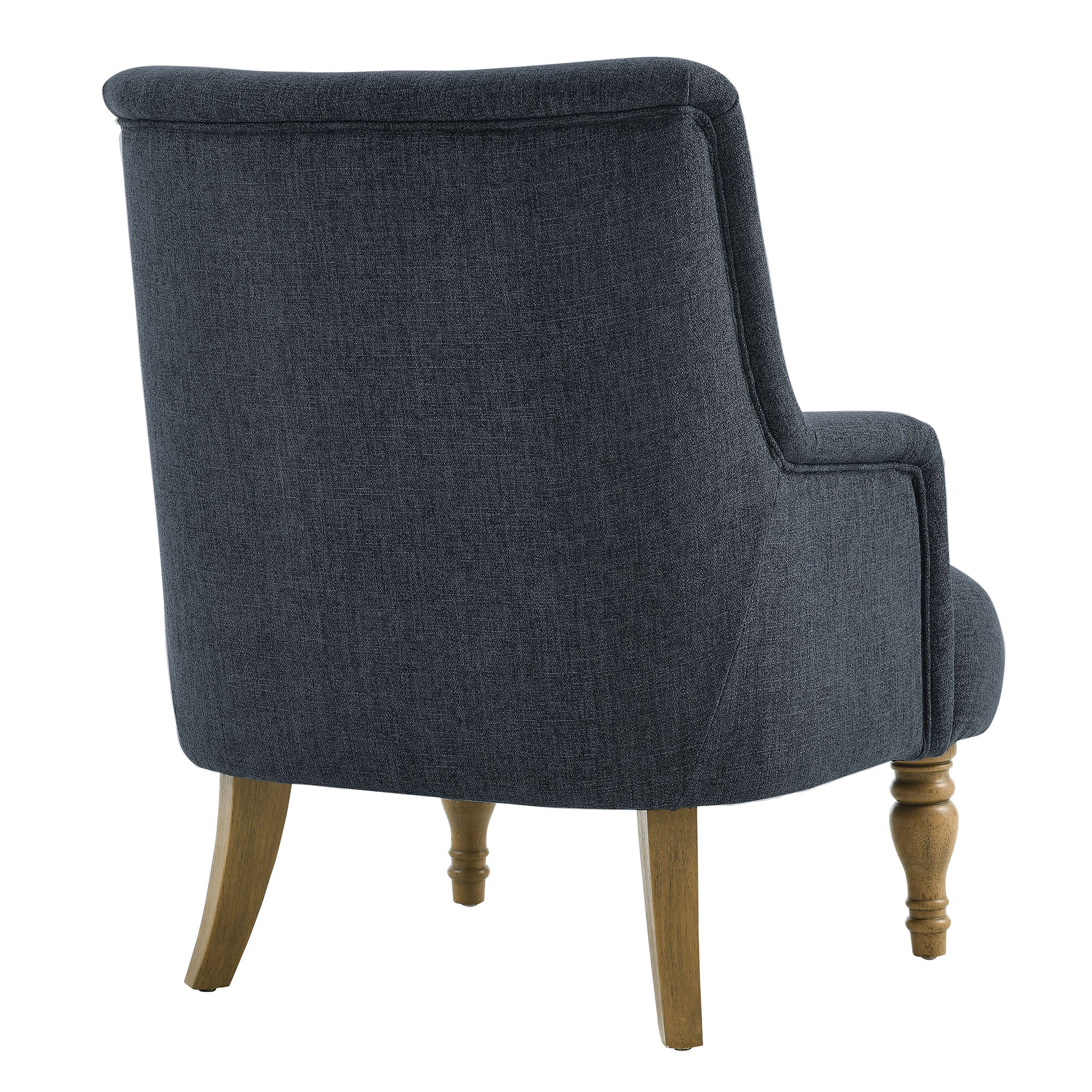 Ellington Fabric Upholstered Accent Armchair, Slate Blue
