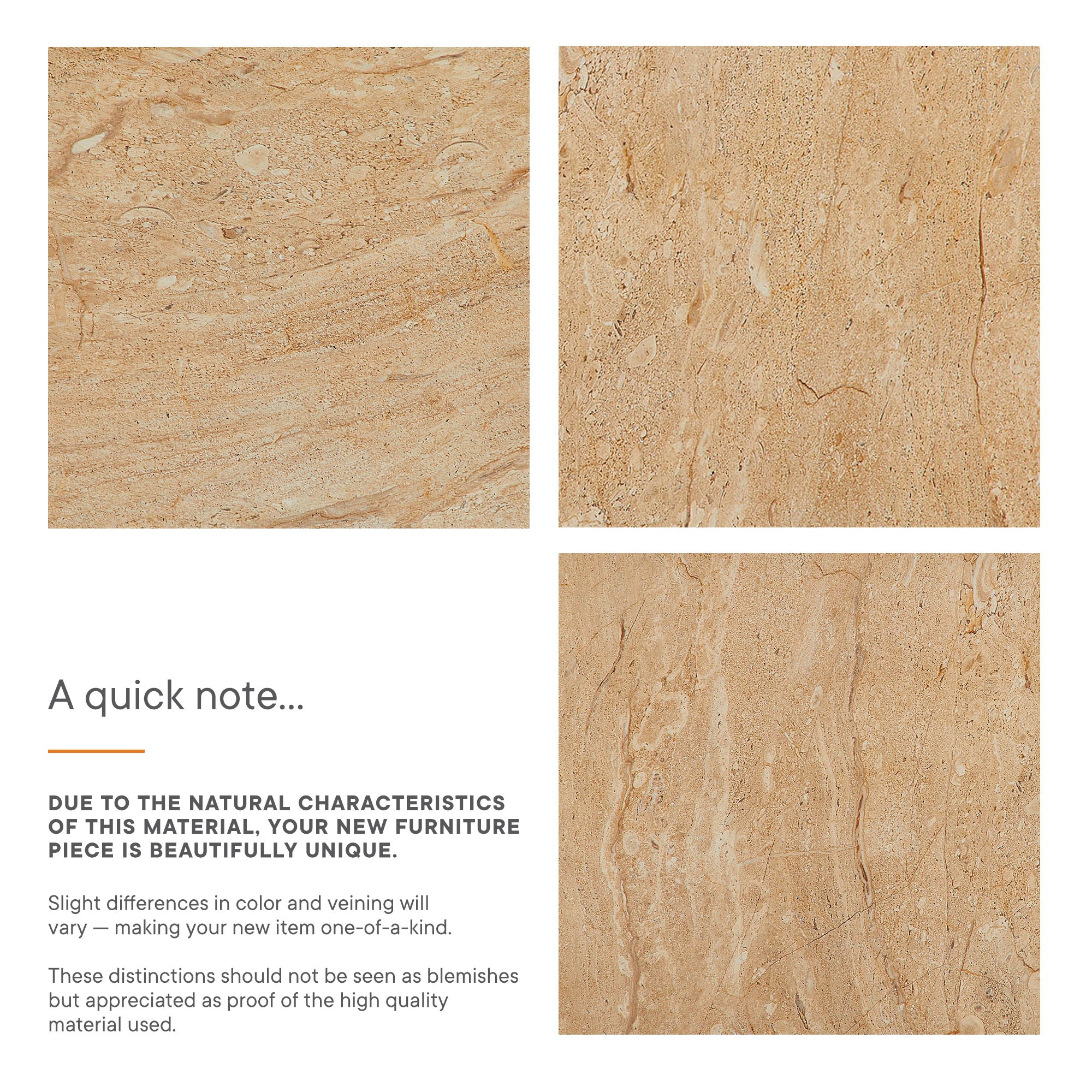 Jordana Square Plinth Indoor - Outdoor Patio Concrete Coffee Table, Travertine