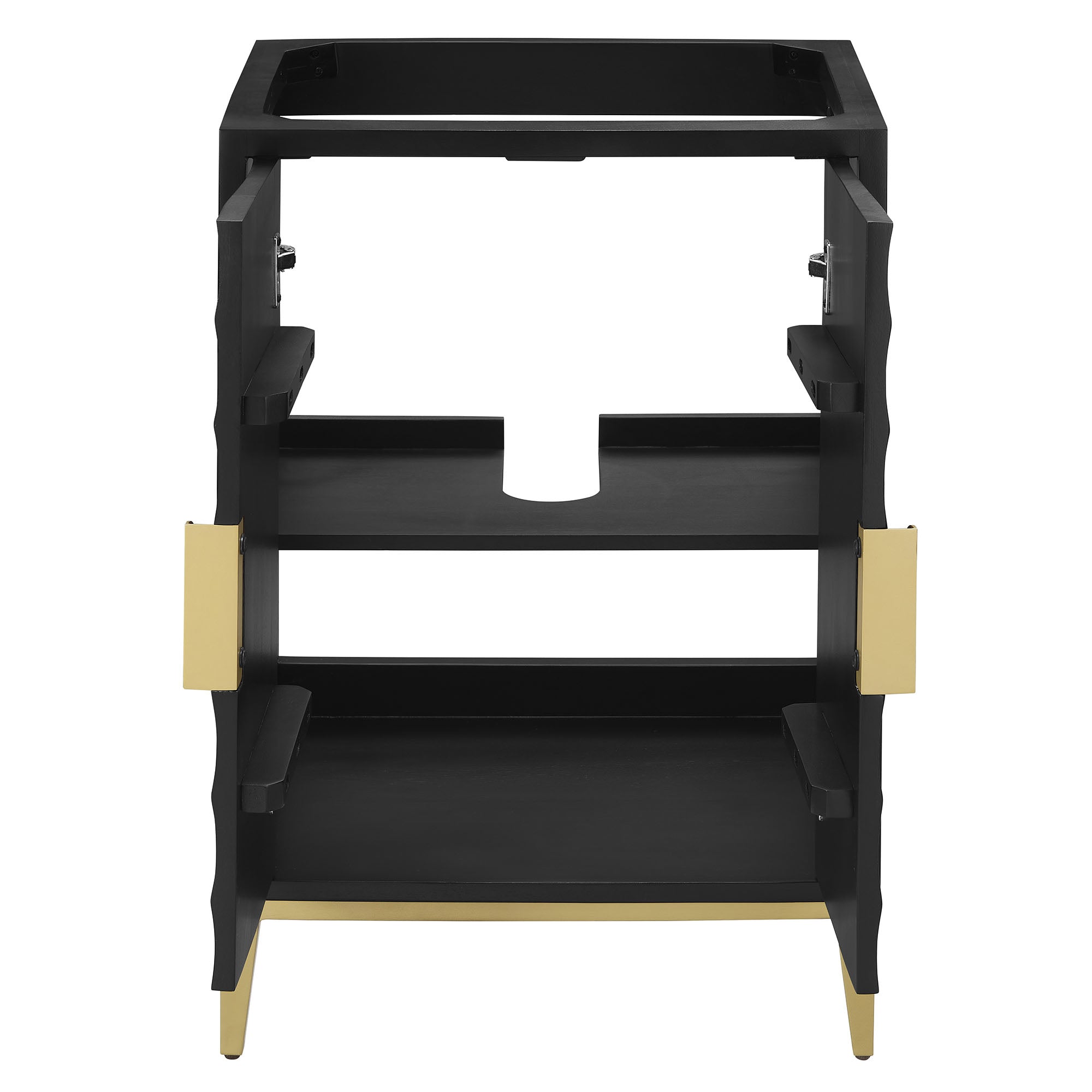 Beau 24" Bathroom Vanity Cabinet (Sink Basin Not Included), Black