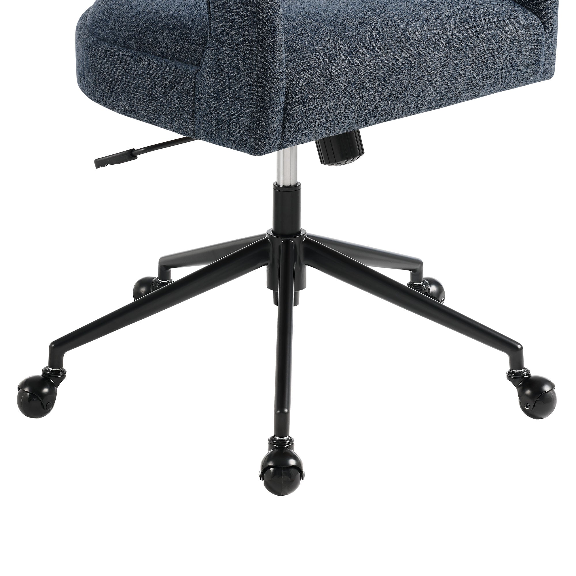 Pinnacle Upholstered Office Chair, Slate Blue