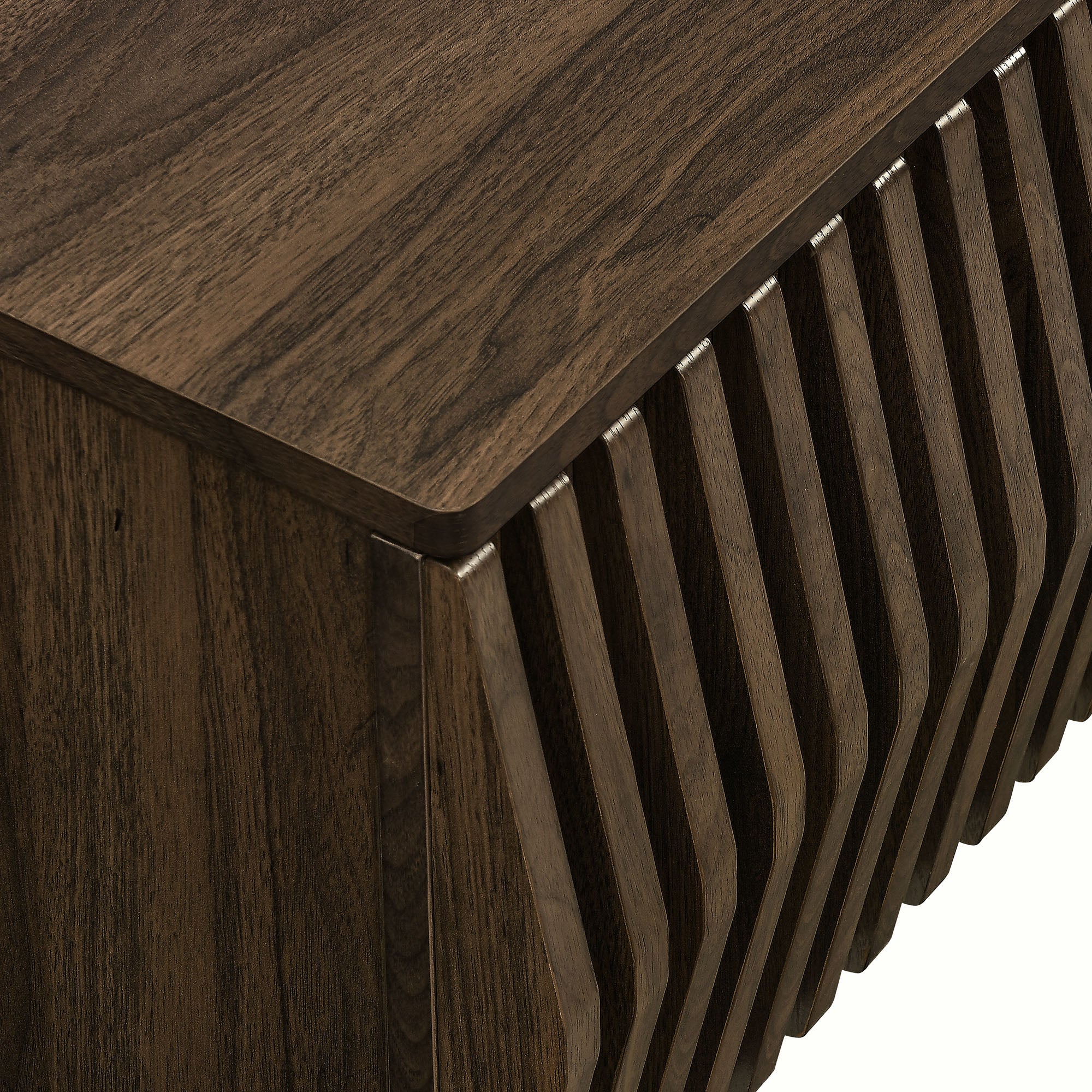Vaughn 64" Wall Mount TV Stand, Walnut