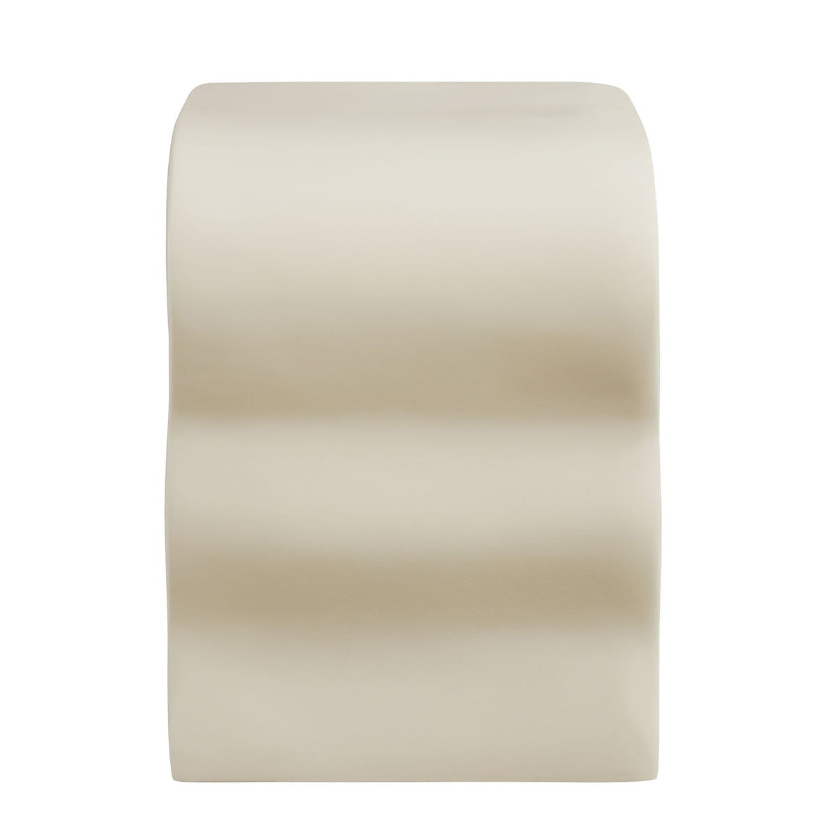 Jorin Squiggle Side Table, Ivory