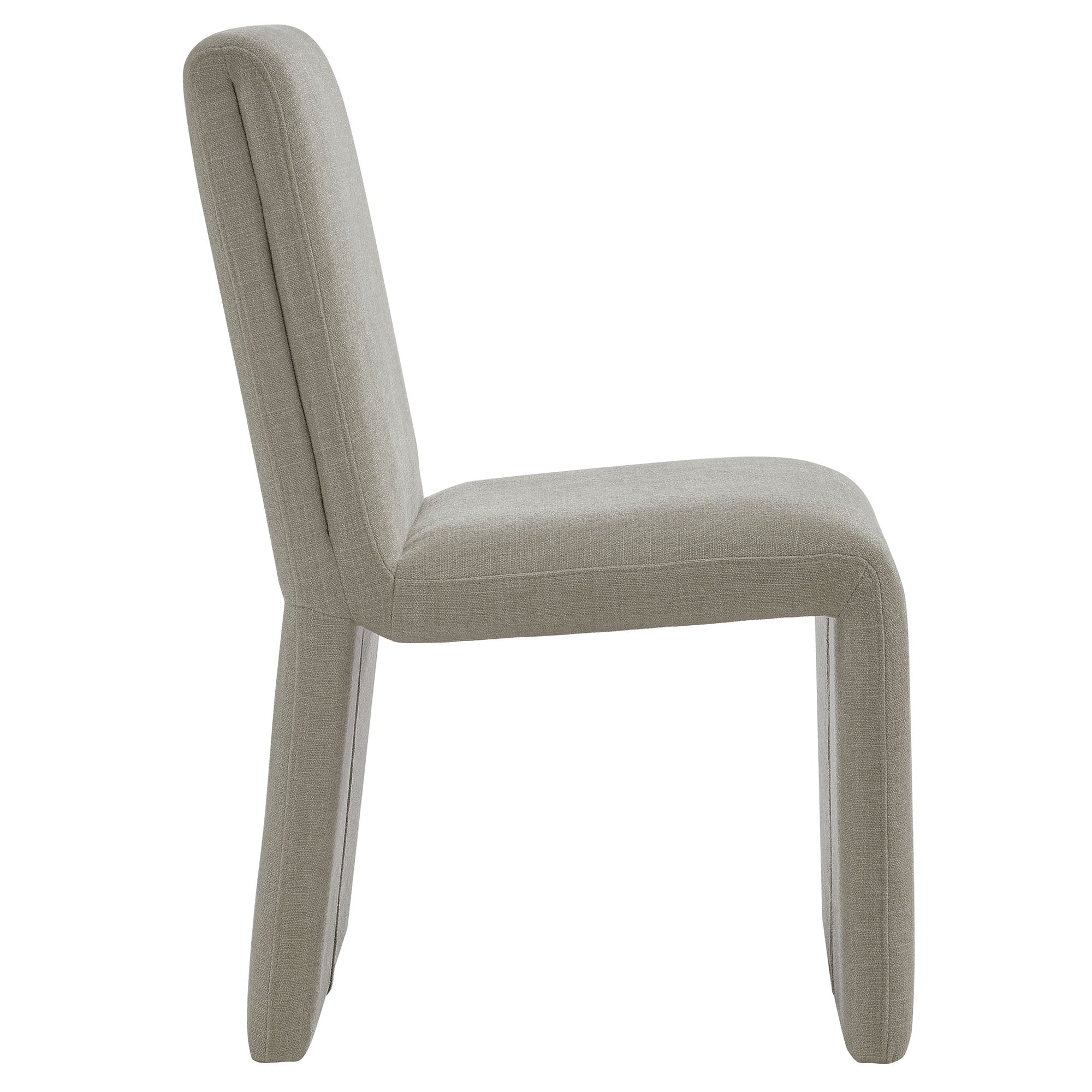 Emory Fabric Upholstered Dining Side Chair, Linen