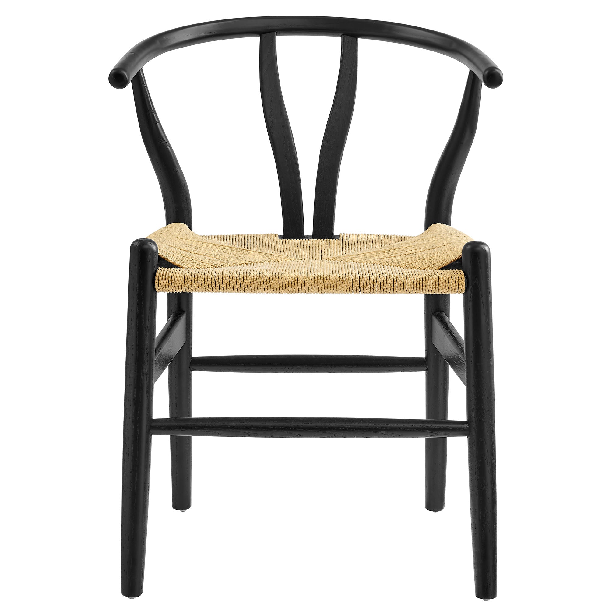 Amish 29" Wood Dining Chair, Black