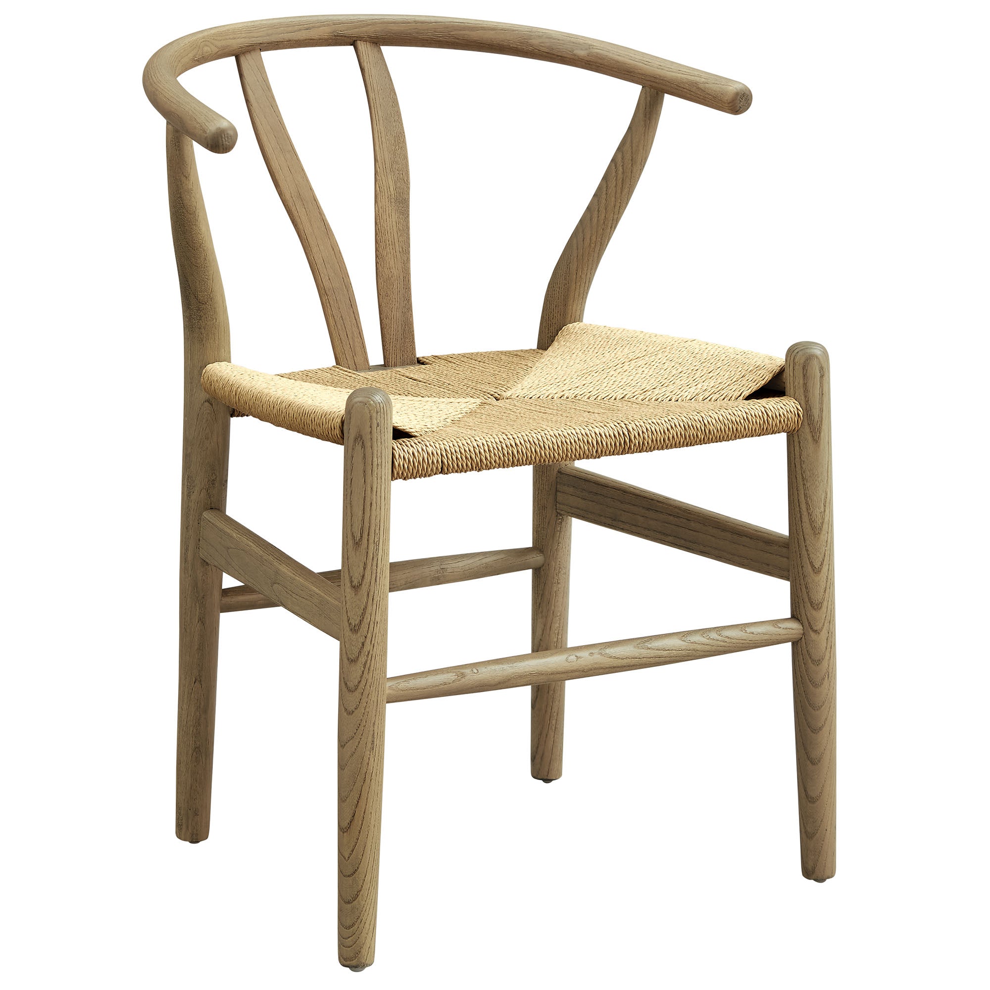 Amish 29" Wood Dining Chair, Gray
