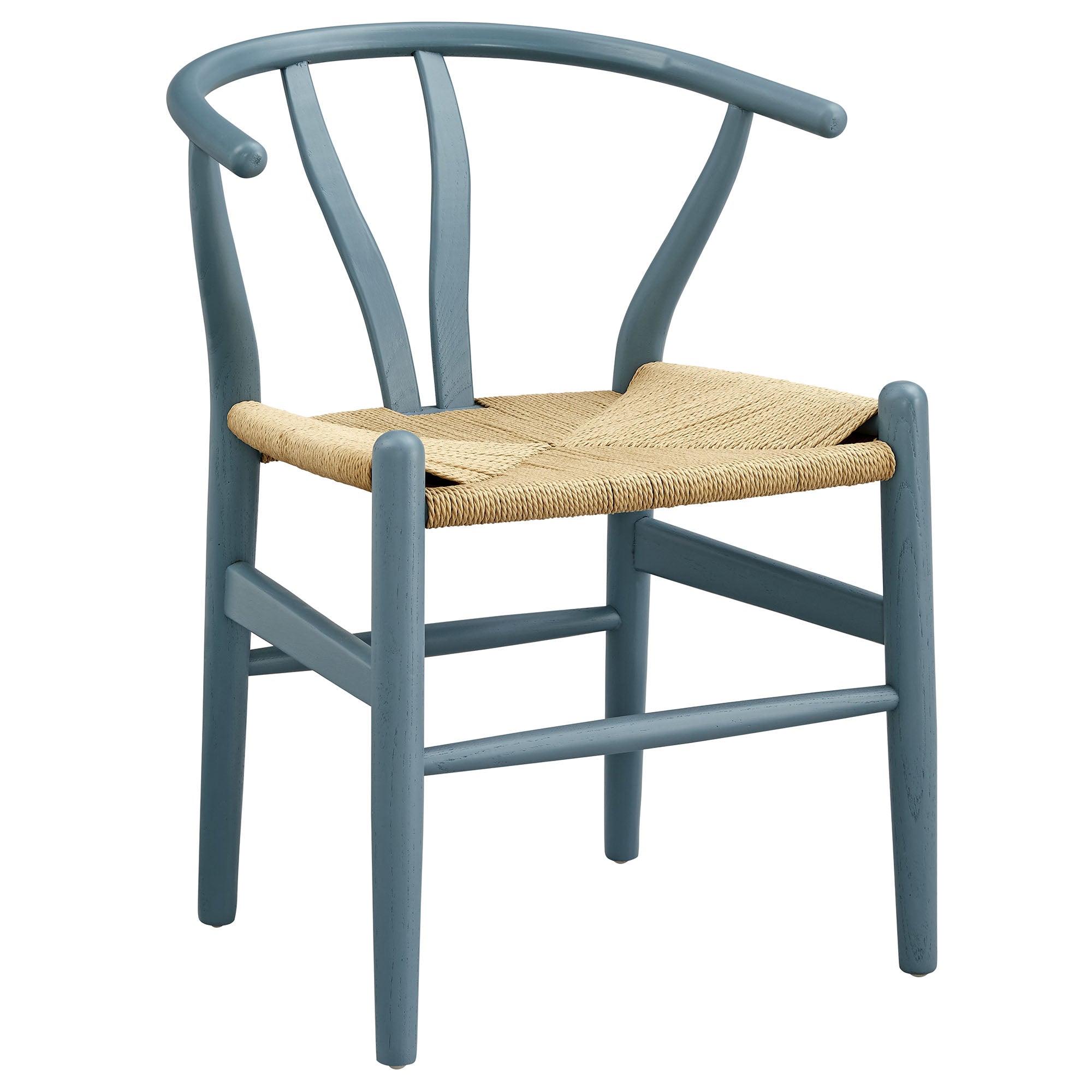 Amish 29" Wood Dining Chair, Harbor Blue