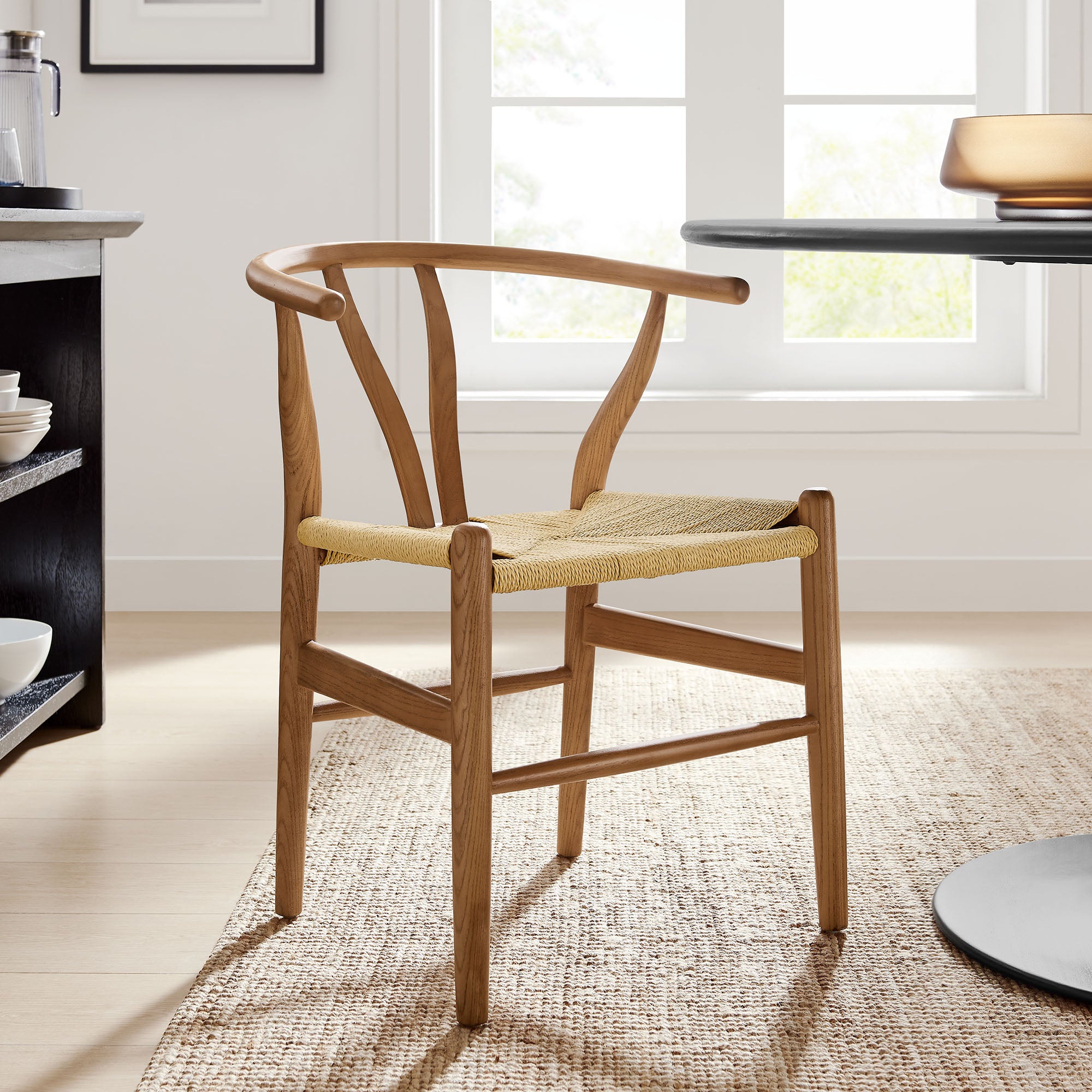 Amish 29" Wood Dining Chair, Walnut