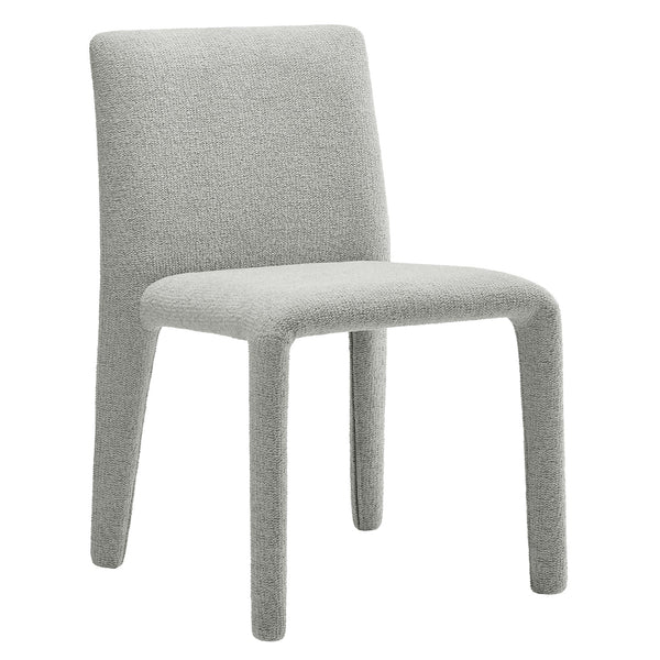 Rhodes Fabric Upholstered Dining Chair, Dove Gray