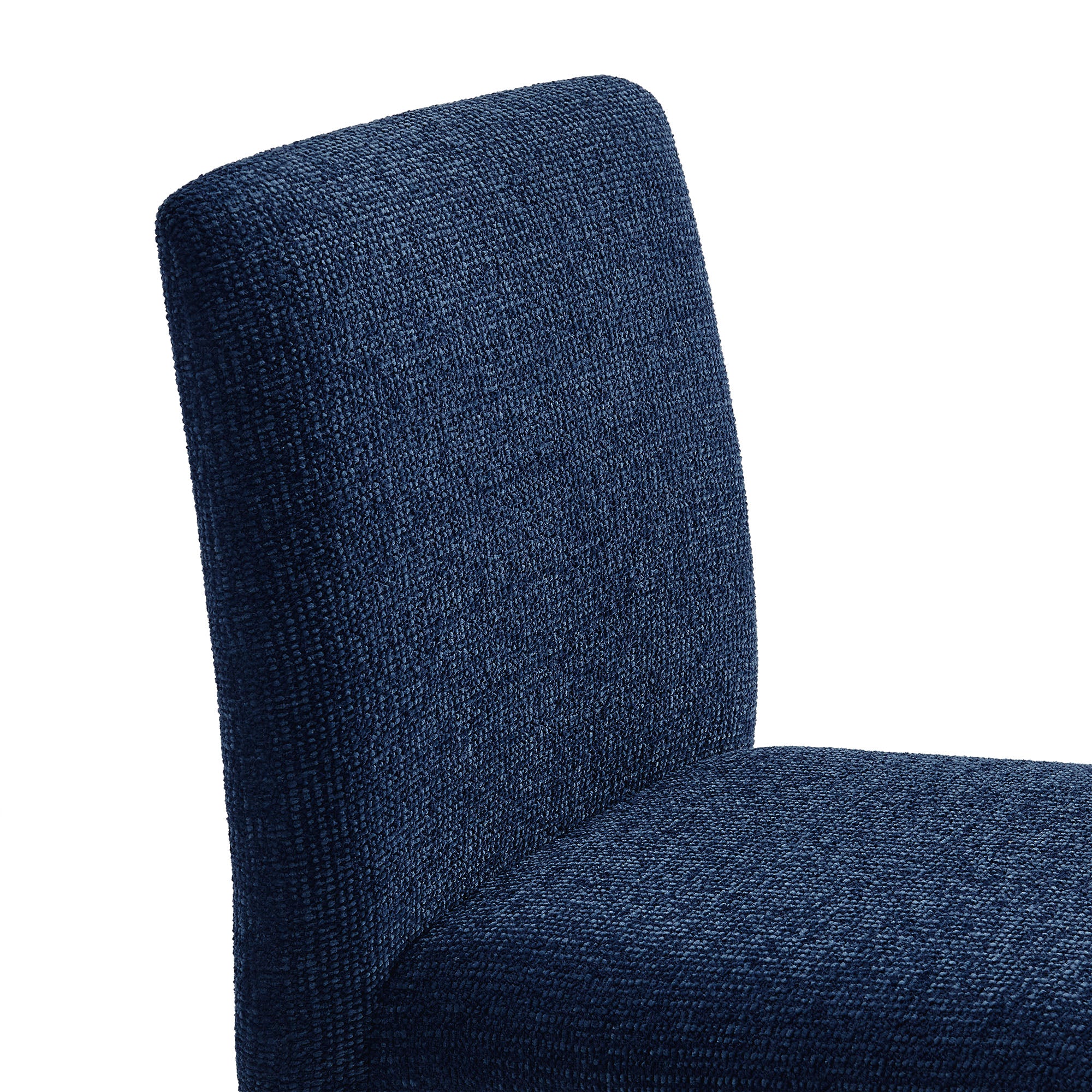 Rhodes Fabric Upholstered Dining Chair, Navy