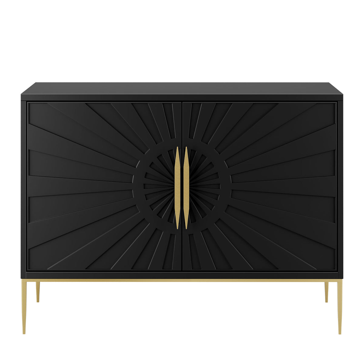 Awaken 47" Accent Cabinet, Black