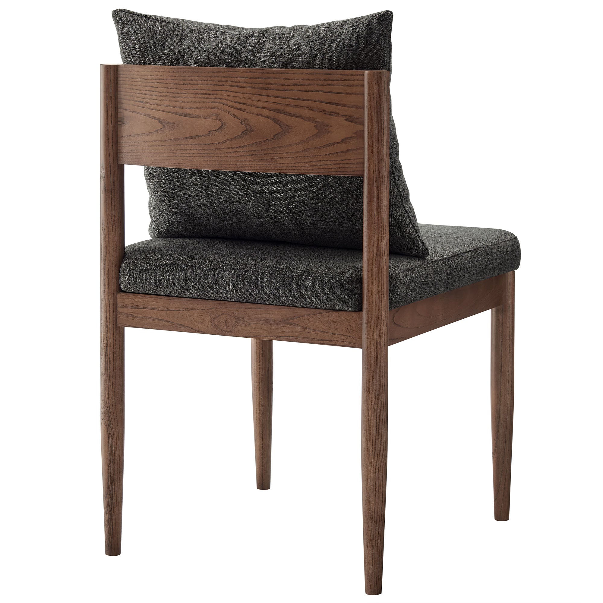 Remington Wood Dining Side Chair, Charcoal