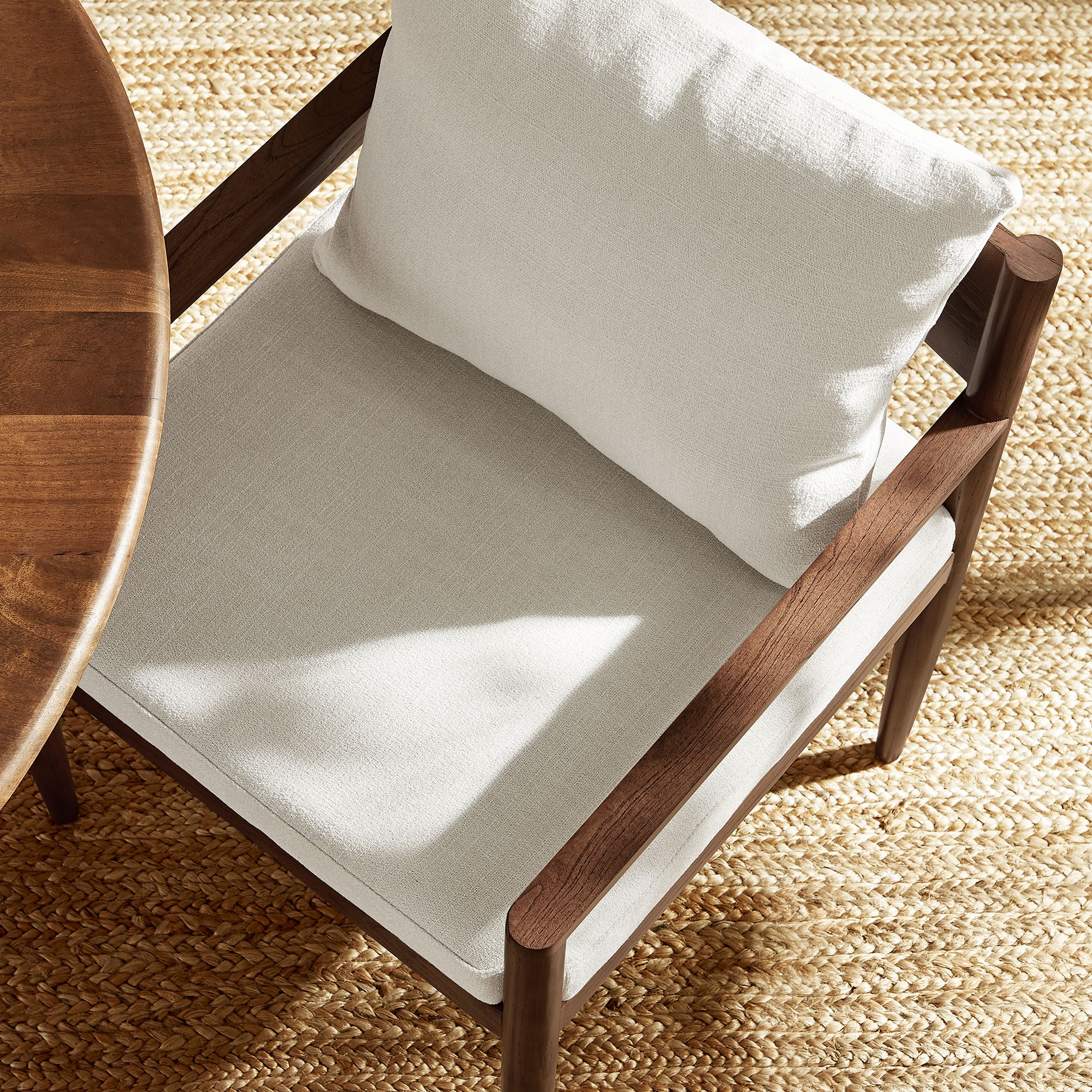 Remington Wood Dining Armchair, Salt
