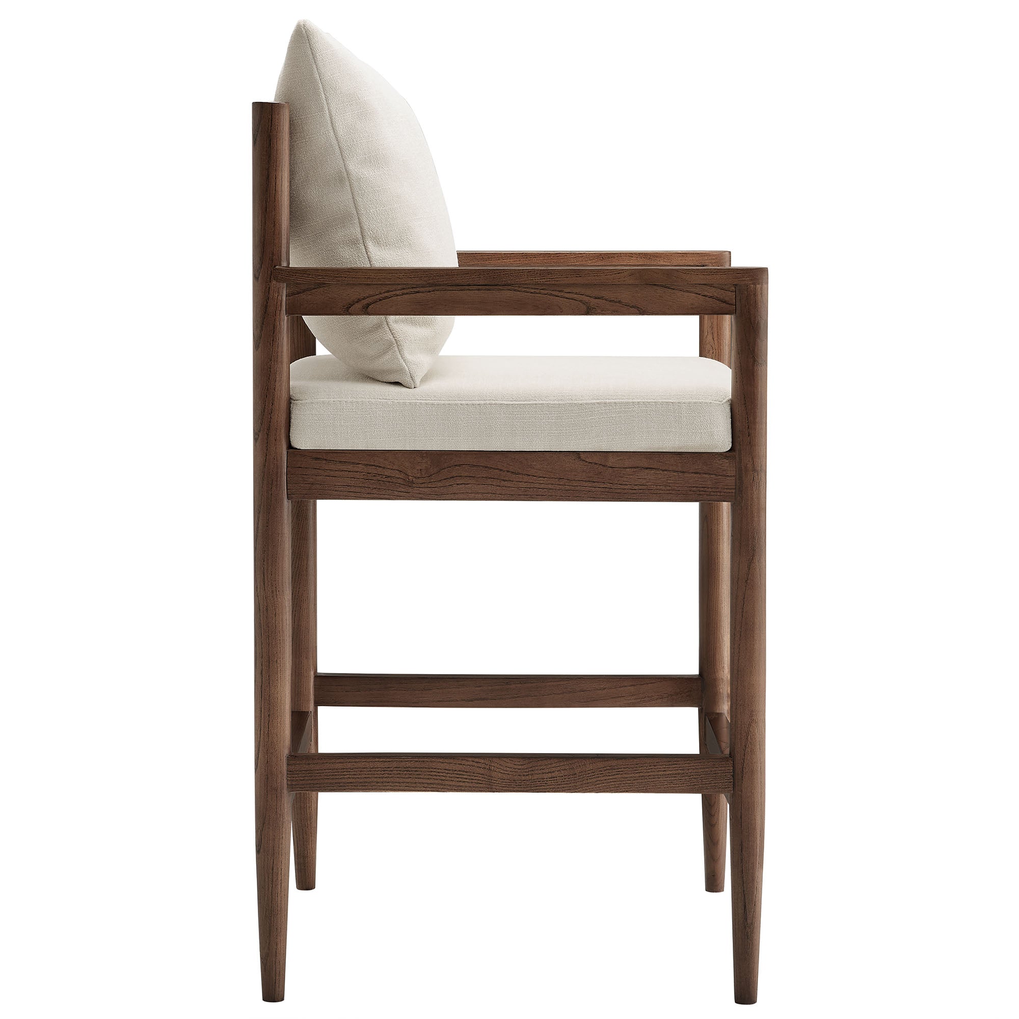 Remington Wood Counter Stool, Salt
