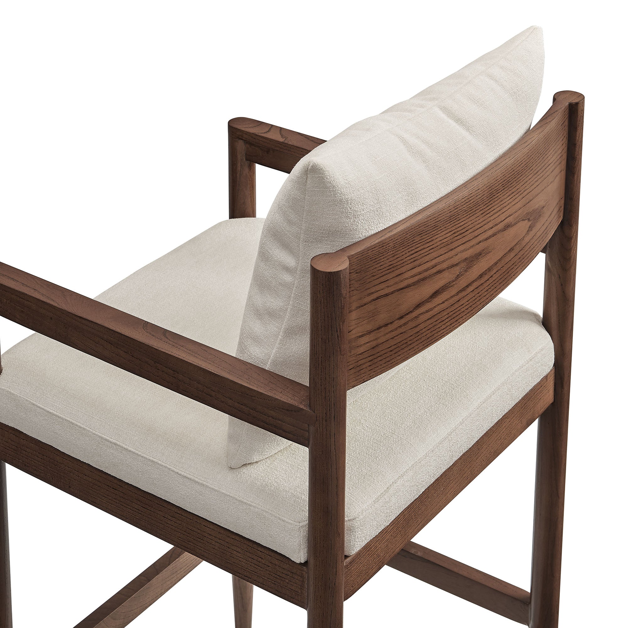 Remington Wood Bar Stool, Salt