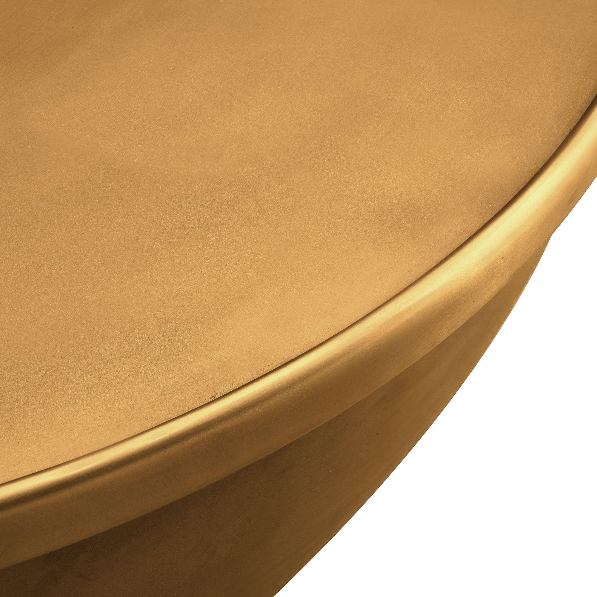 Viora 32 Inch Metal Storage Coffee Table, Burnished Brass