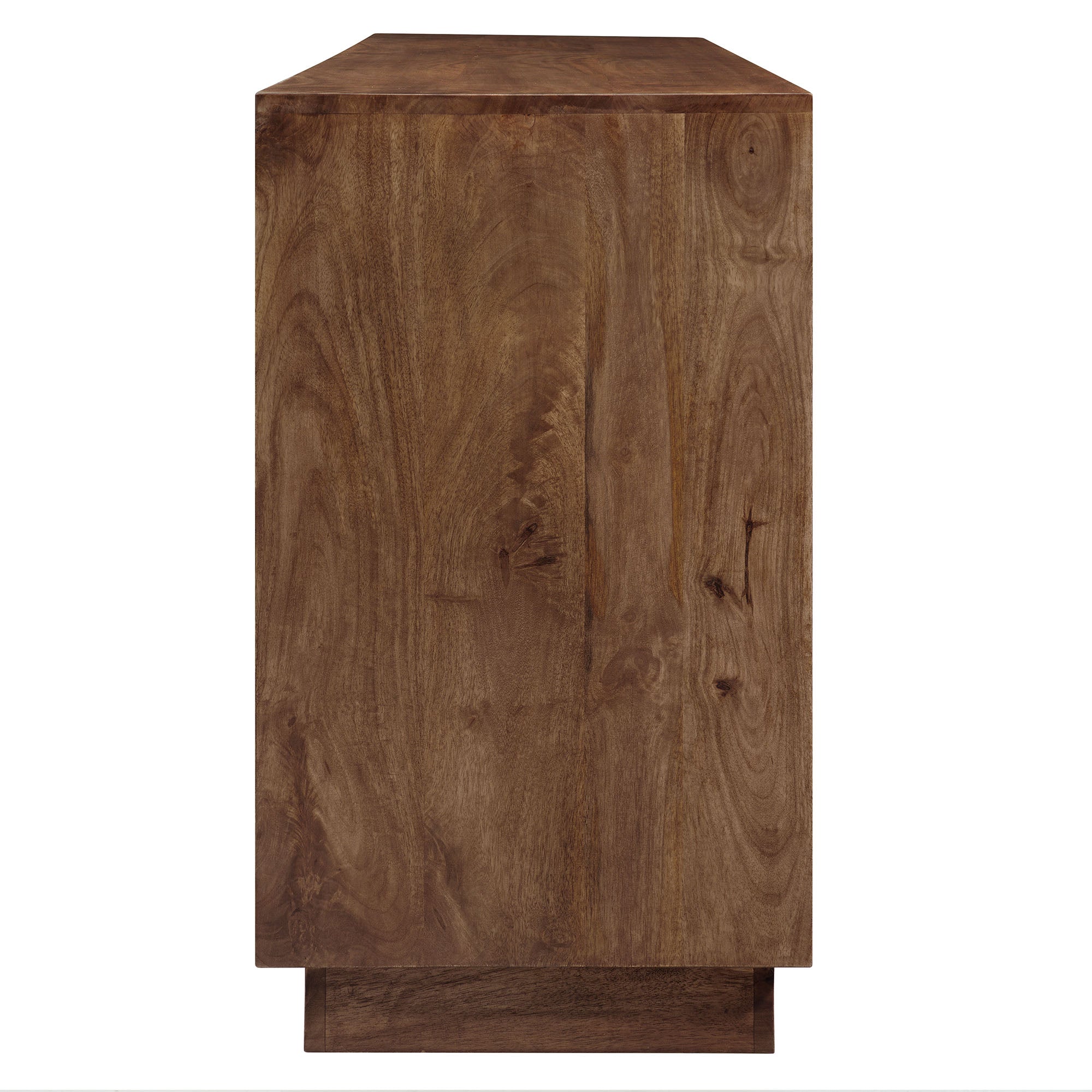 Veda 72" Mango Wood Sideboard Cabinet, Walnut