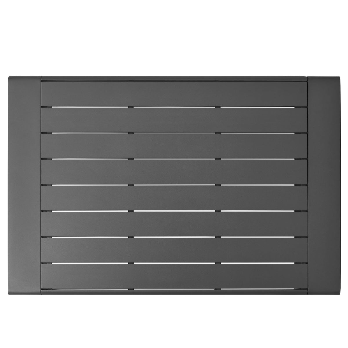 Lirienne Outdoor Patio Aluminum Coffee Table, Gray
