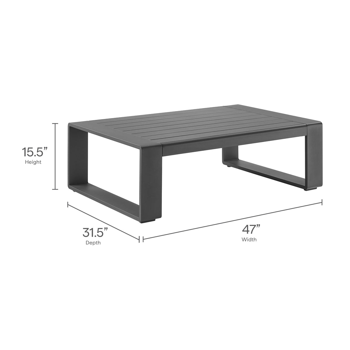 Lirienne 4-Piece Outdoor Patio Aluminum Furniture Set, Cream
