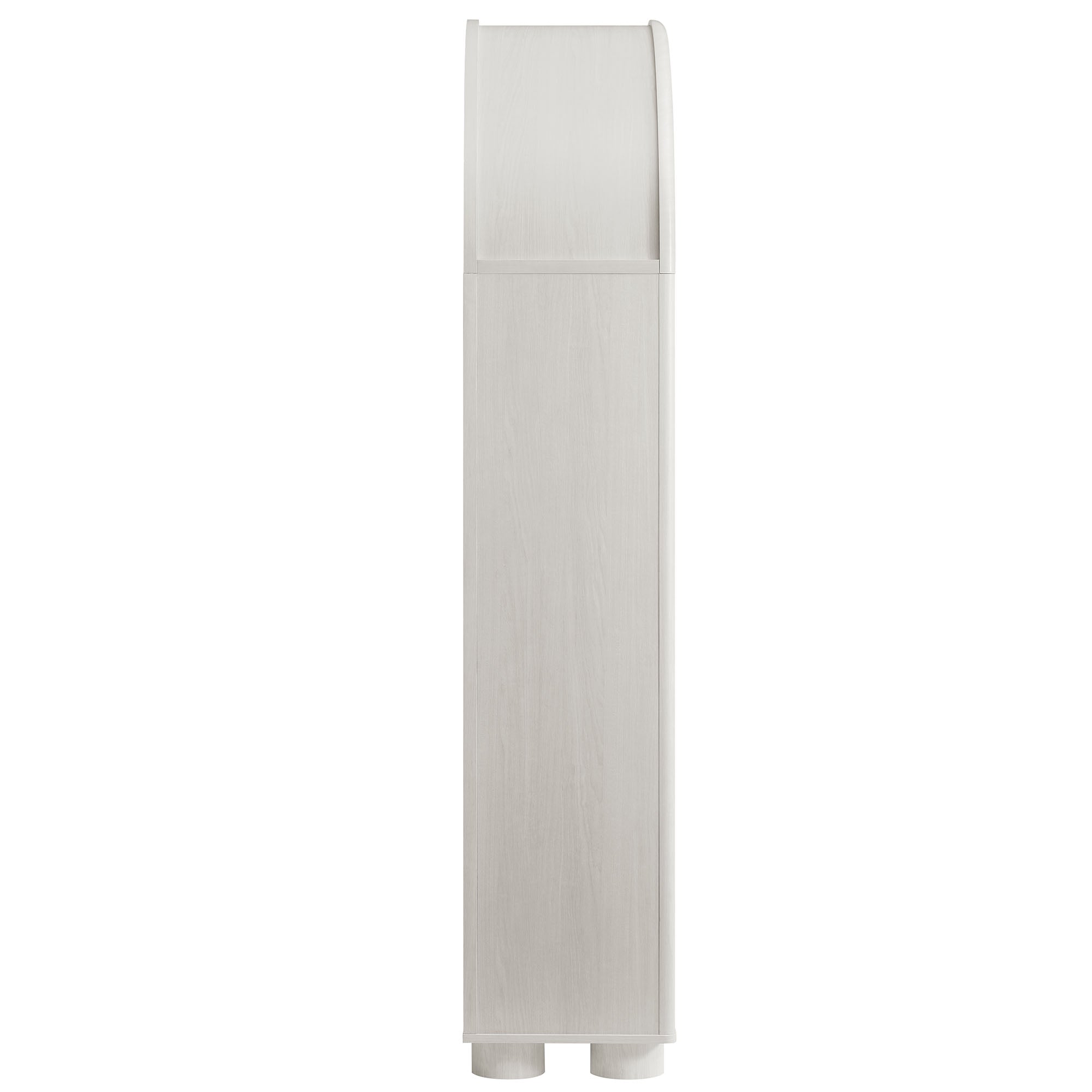 Bellamy Tall Arched Storage Cabinet, Ash