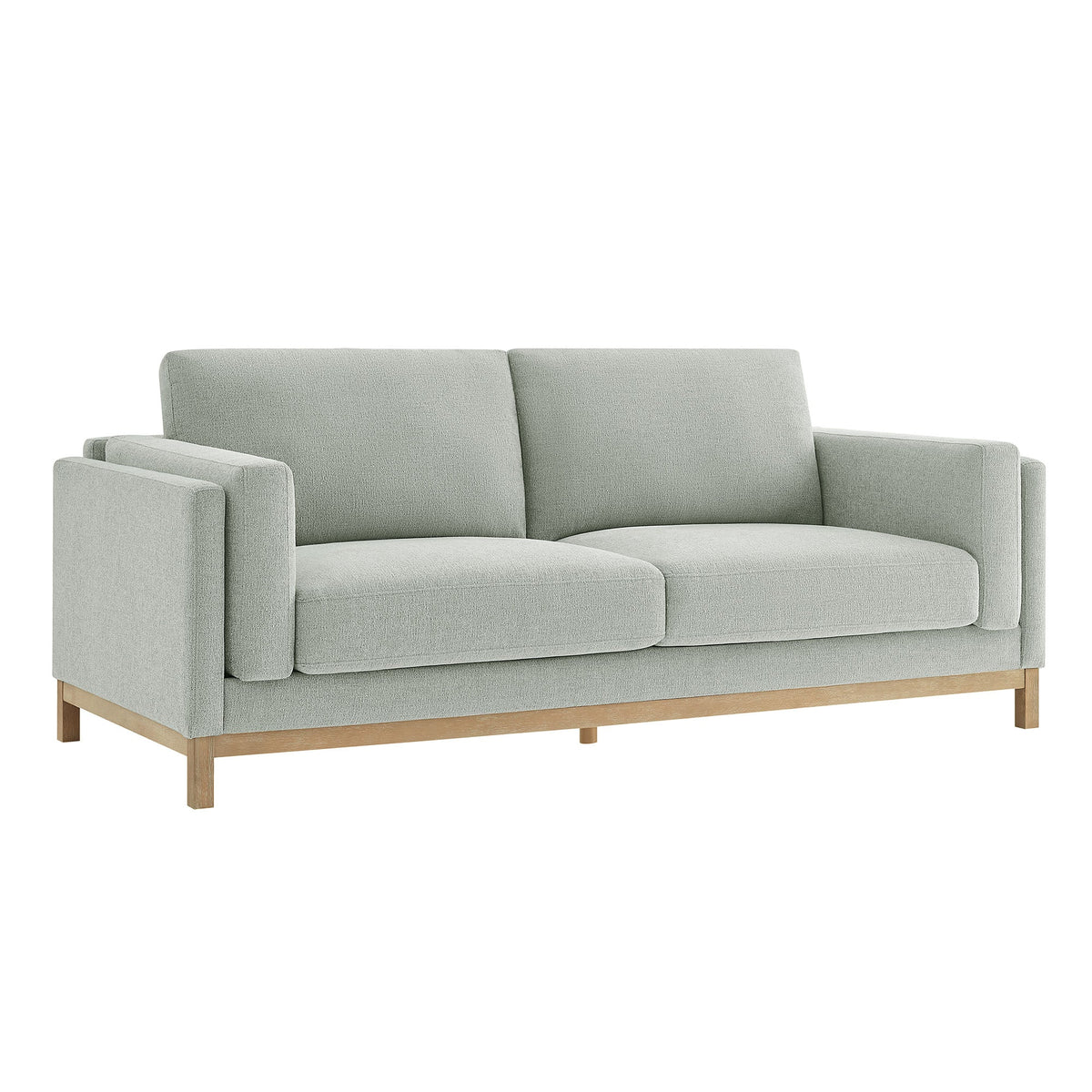 Roscoe 81 inch Fabric Sofa, Mist