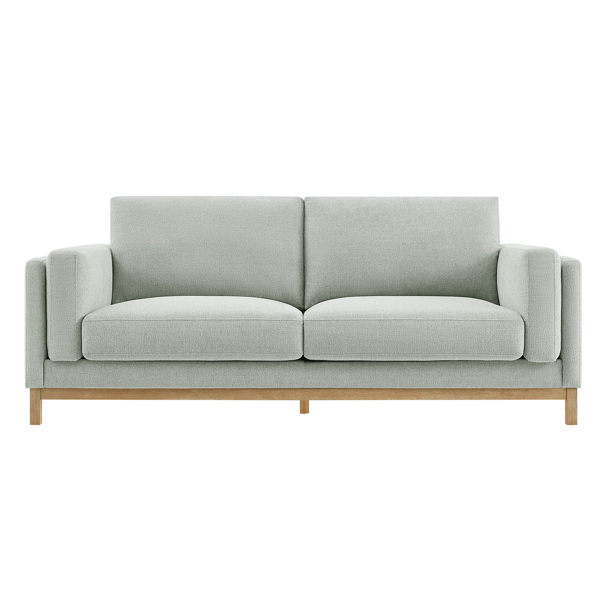 Roscoe 81 inch Fabric Sofa, Mist