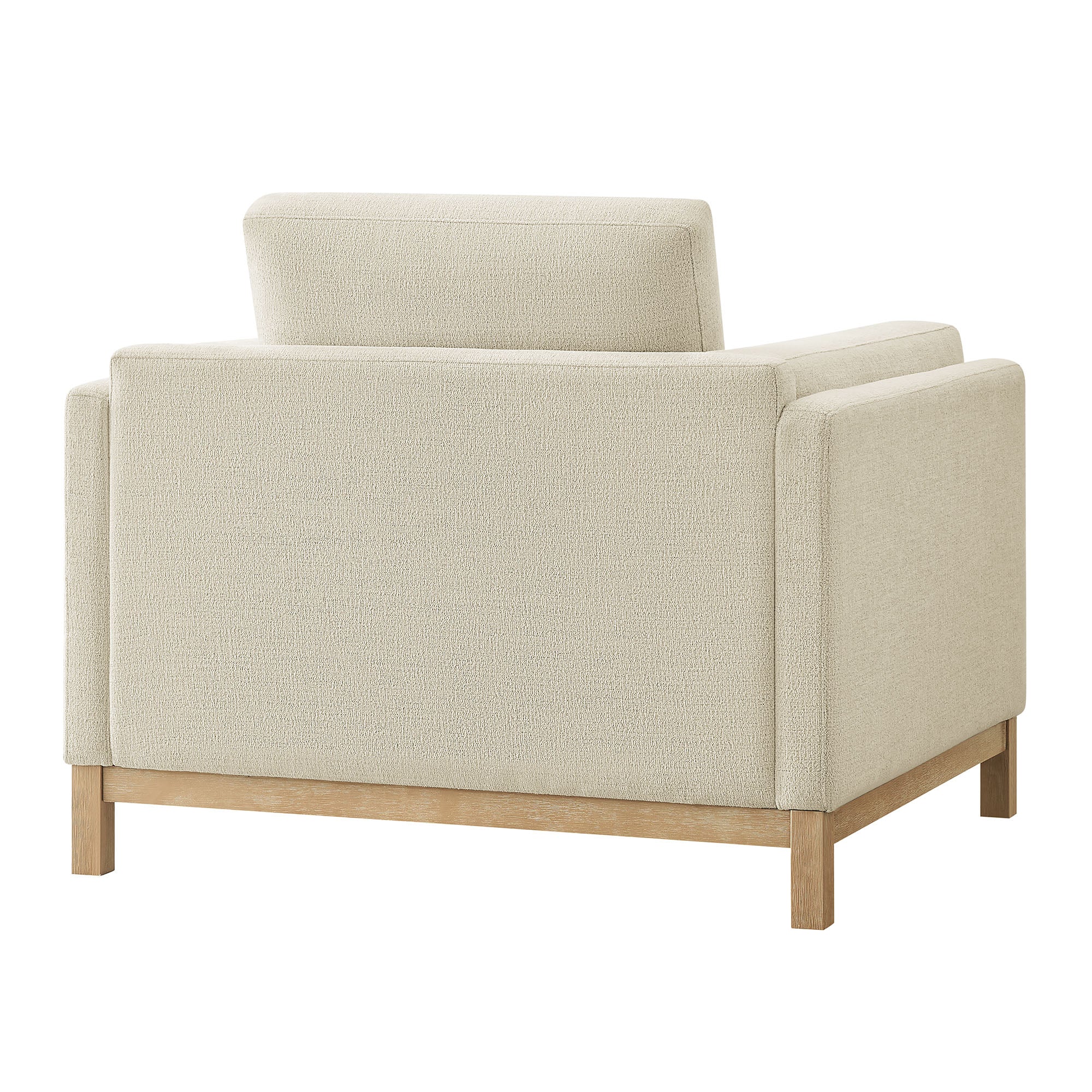 Roscoe Fabric Armchair, Ivory