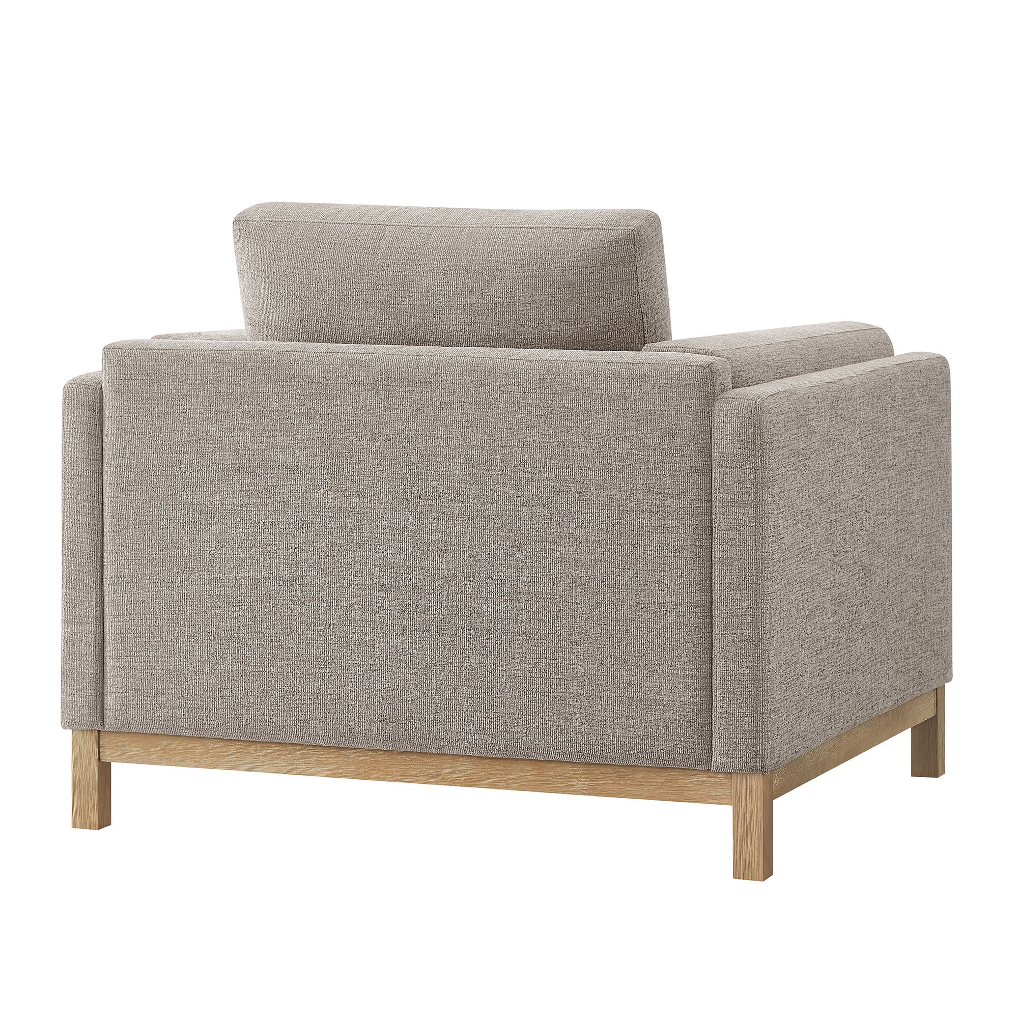 Roscoe Fabric Armchair, Pewter