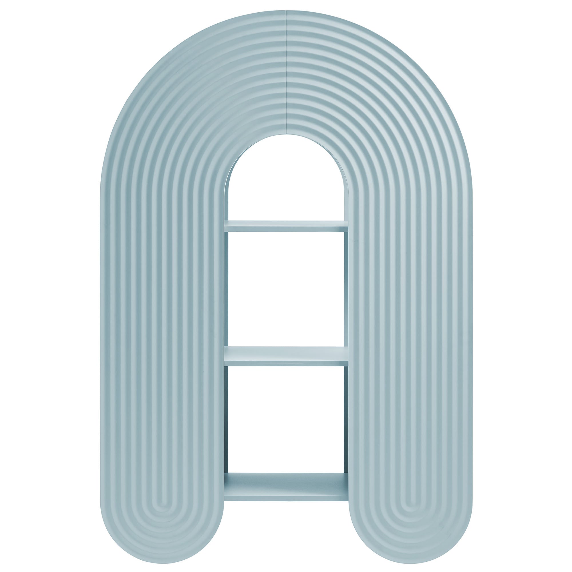Daydream 58" Arched Bookshelf, Light Blue