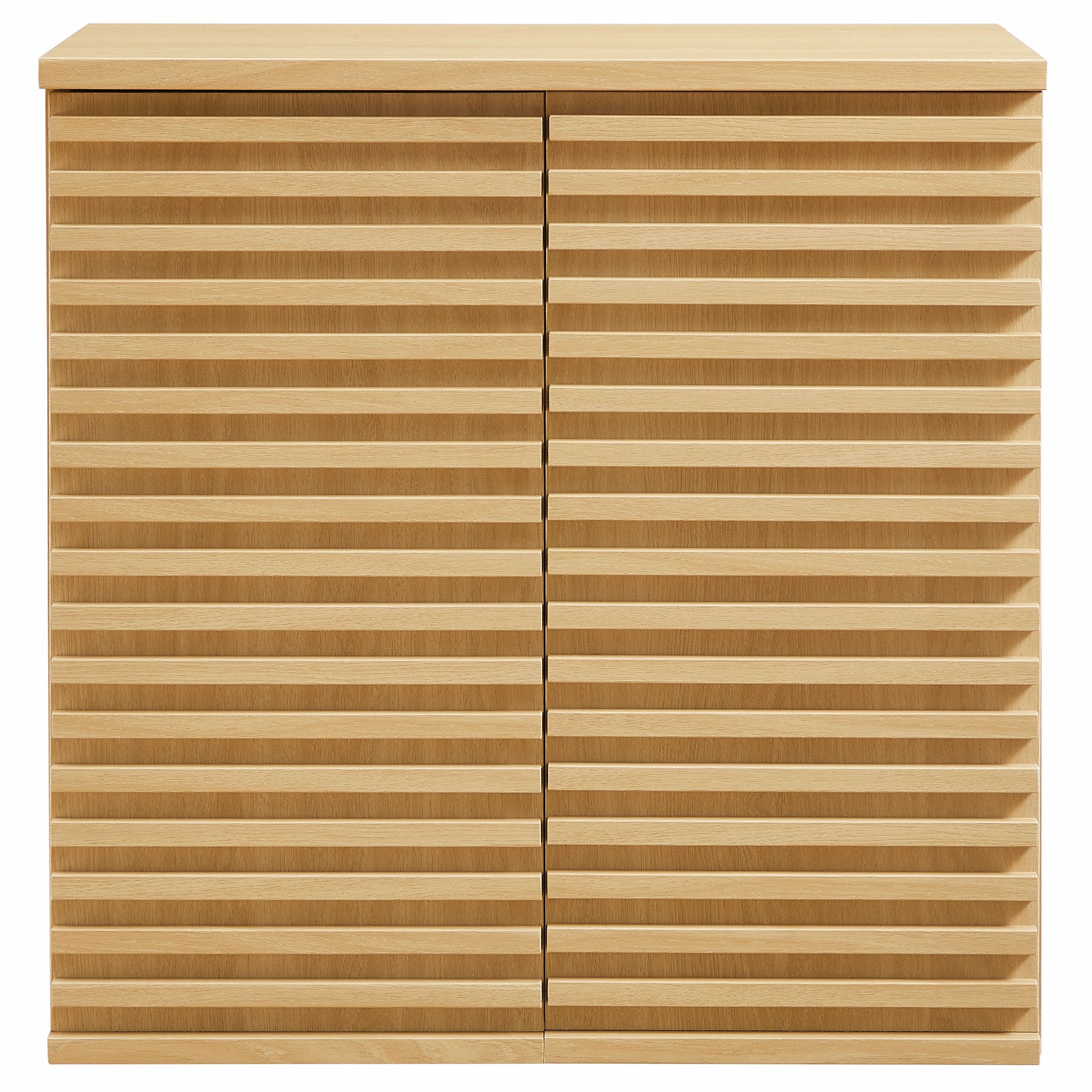 Render Wall Mounted Bathroom Cabinet, Oak